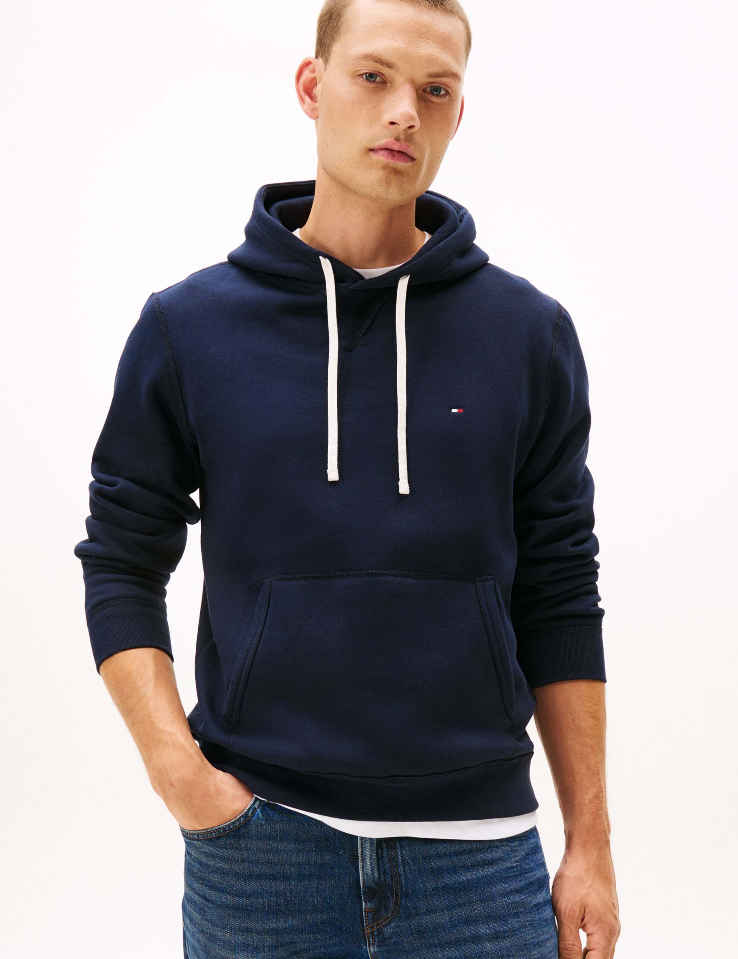 Fleece Drawstring Hoodie