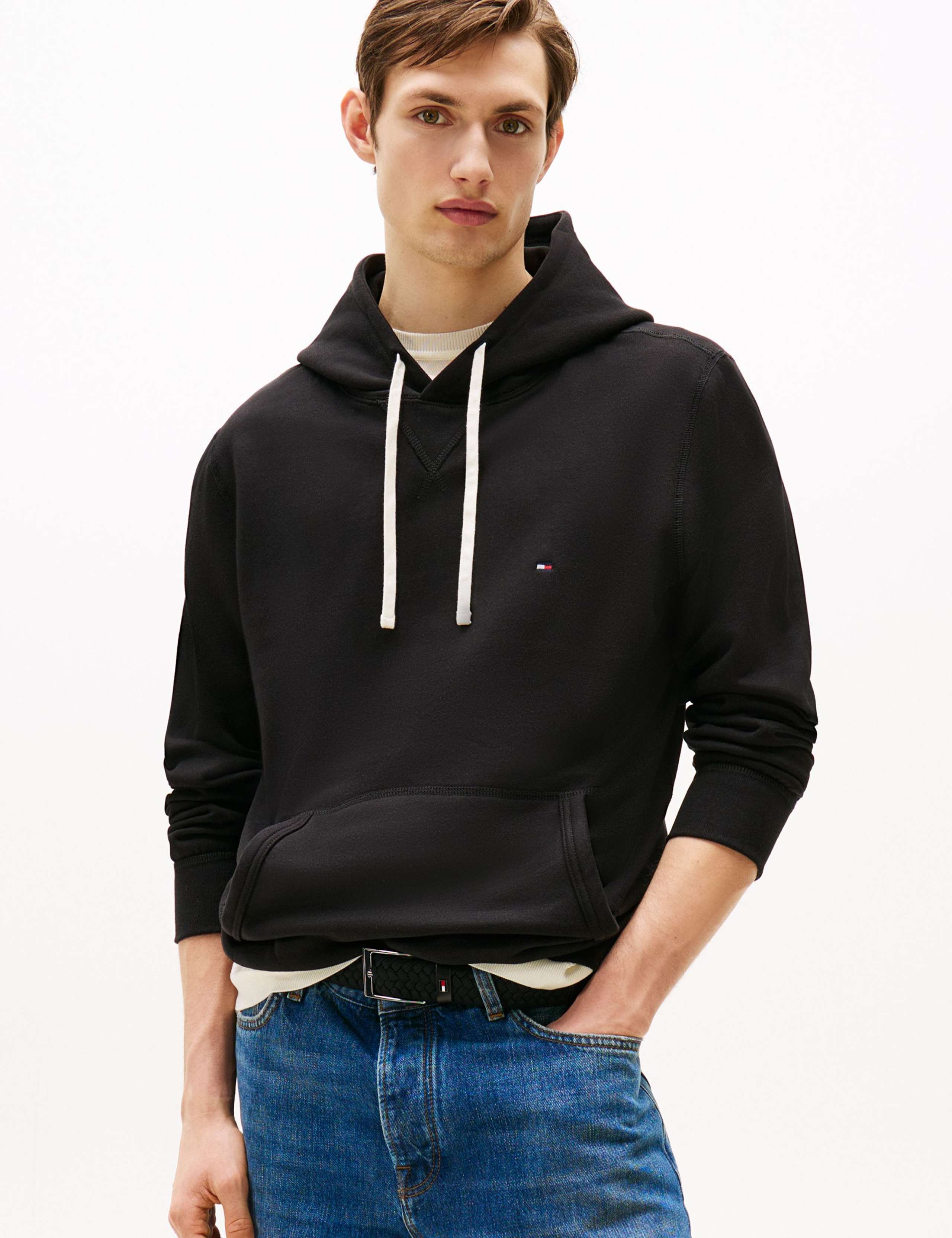 Fleece Drawstring Hoodie