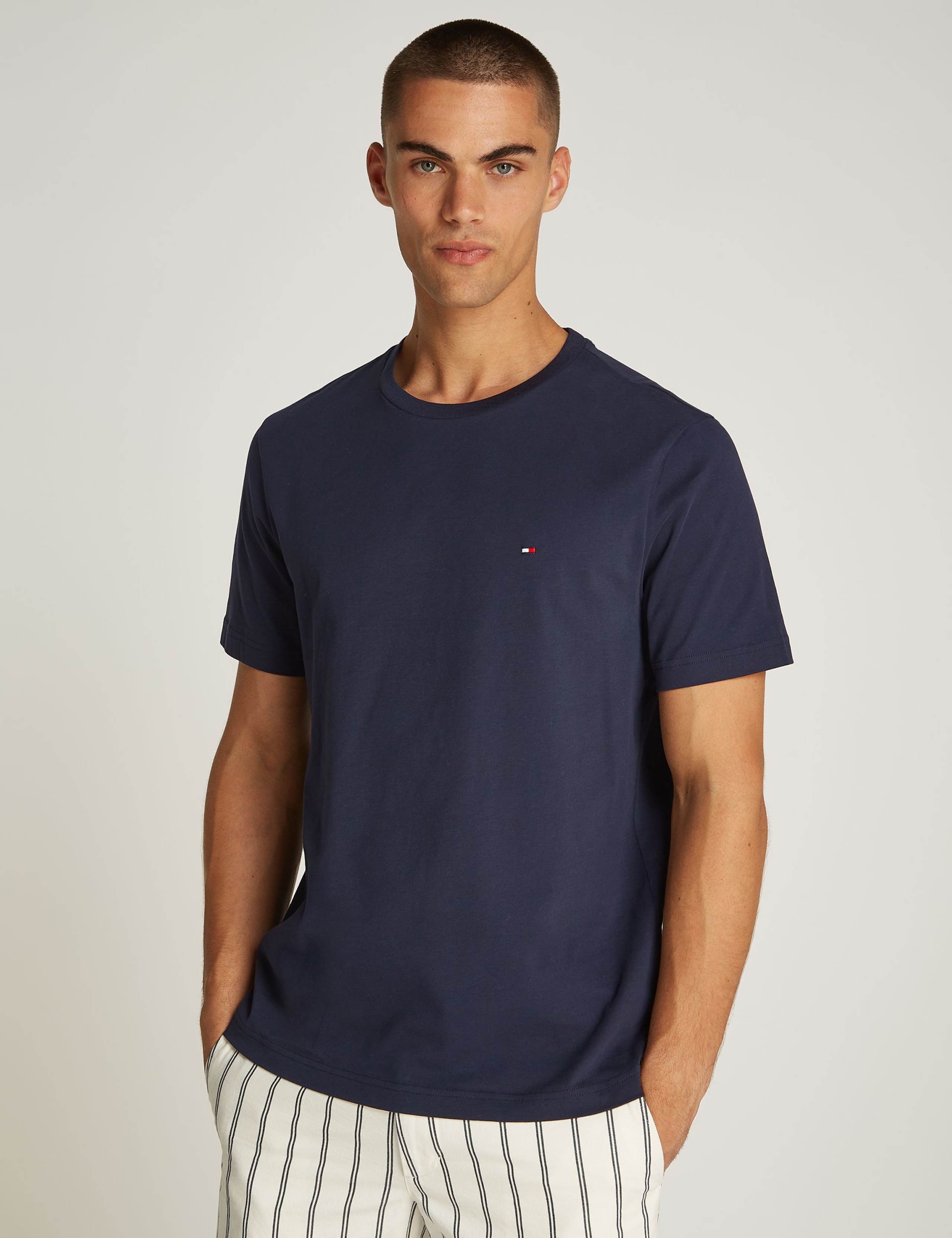 Pure Cotton Crew Neck T-Shirt