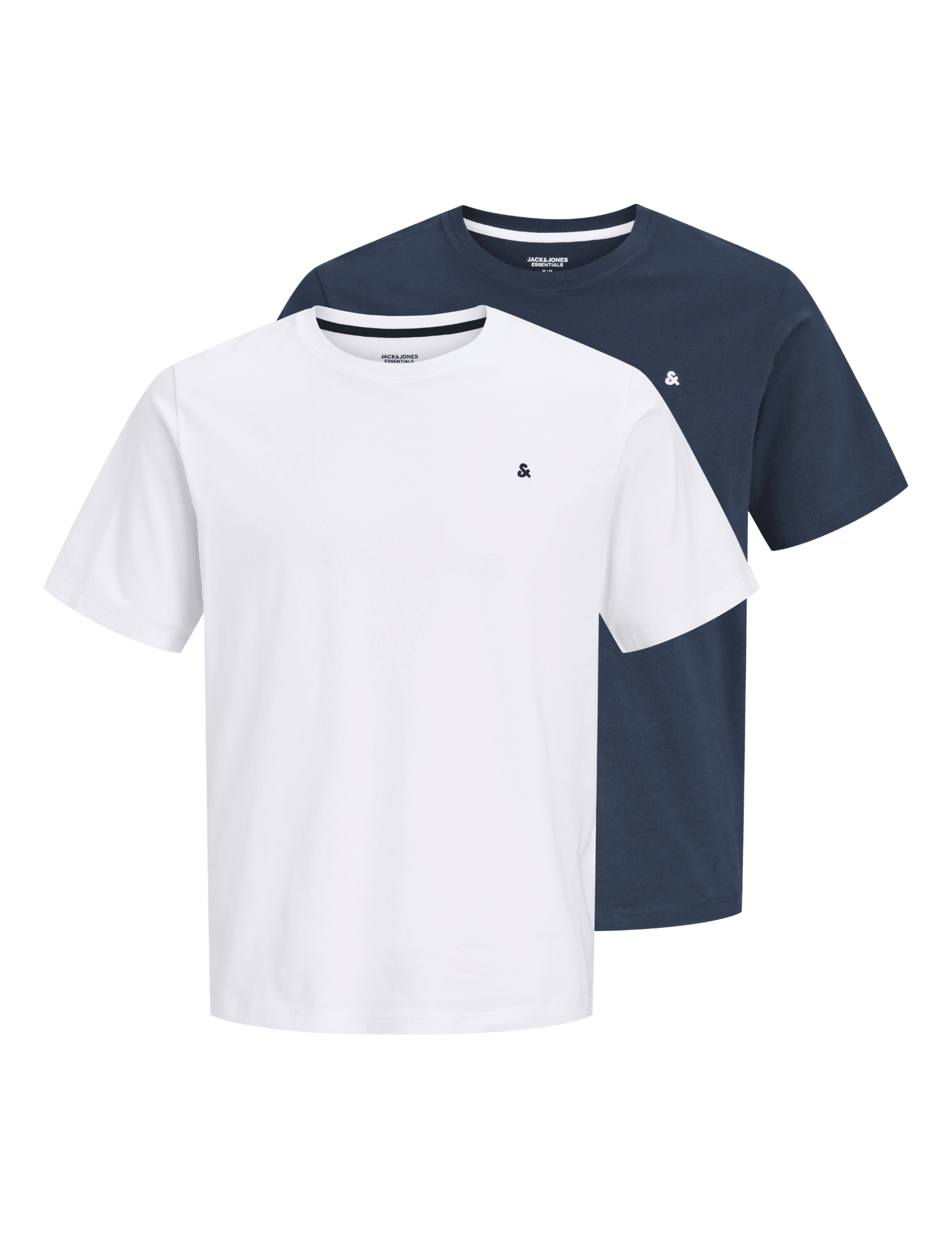 2 Pack Pure Cotton Crew Neck T-Shirts