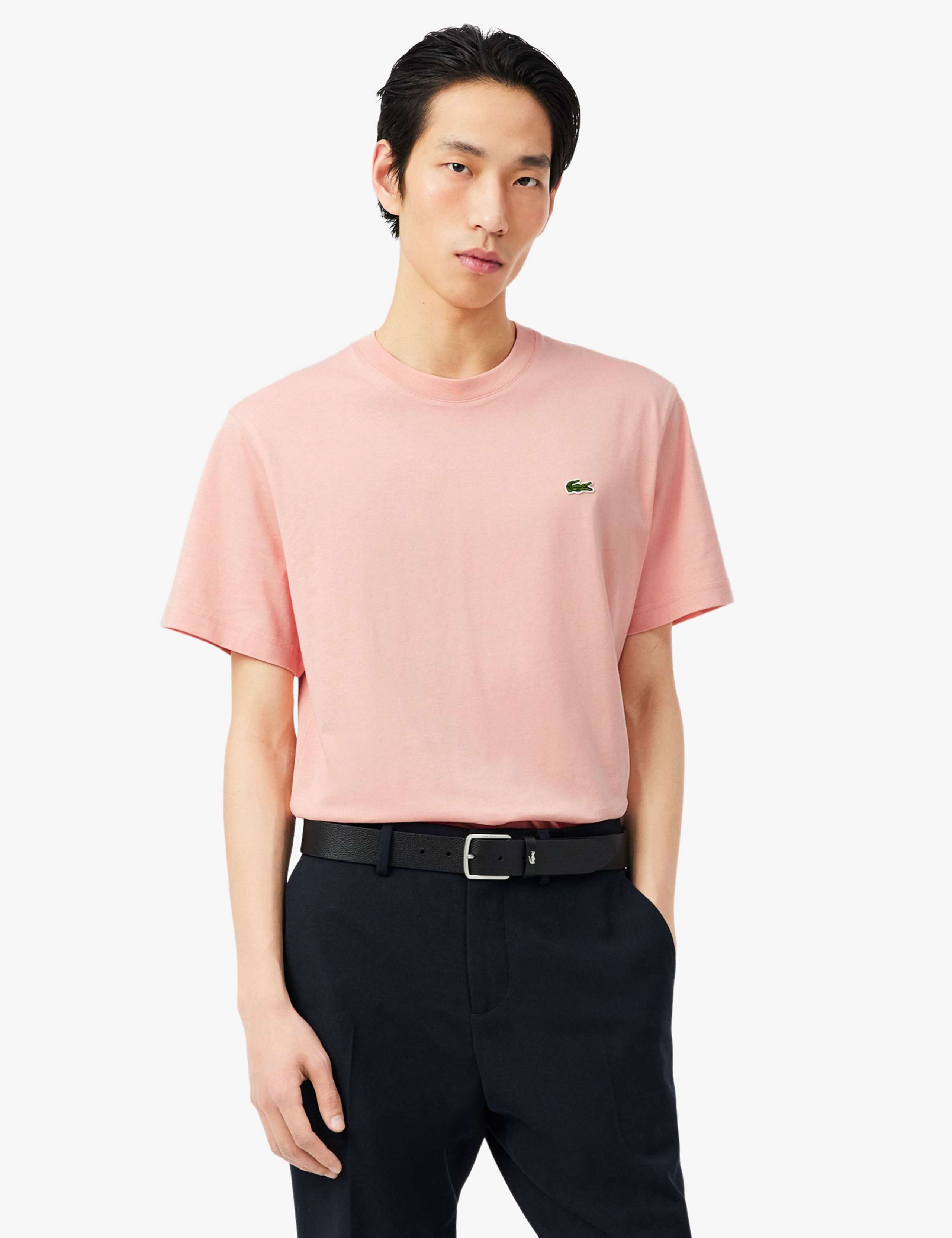 Pure Cotton Crew Neck T-Shirt