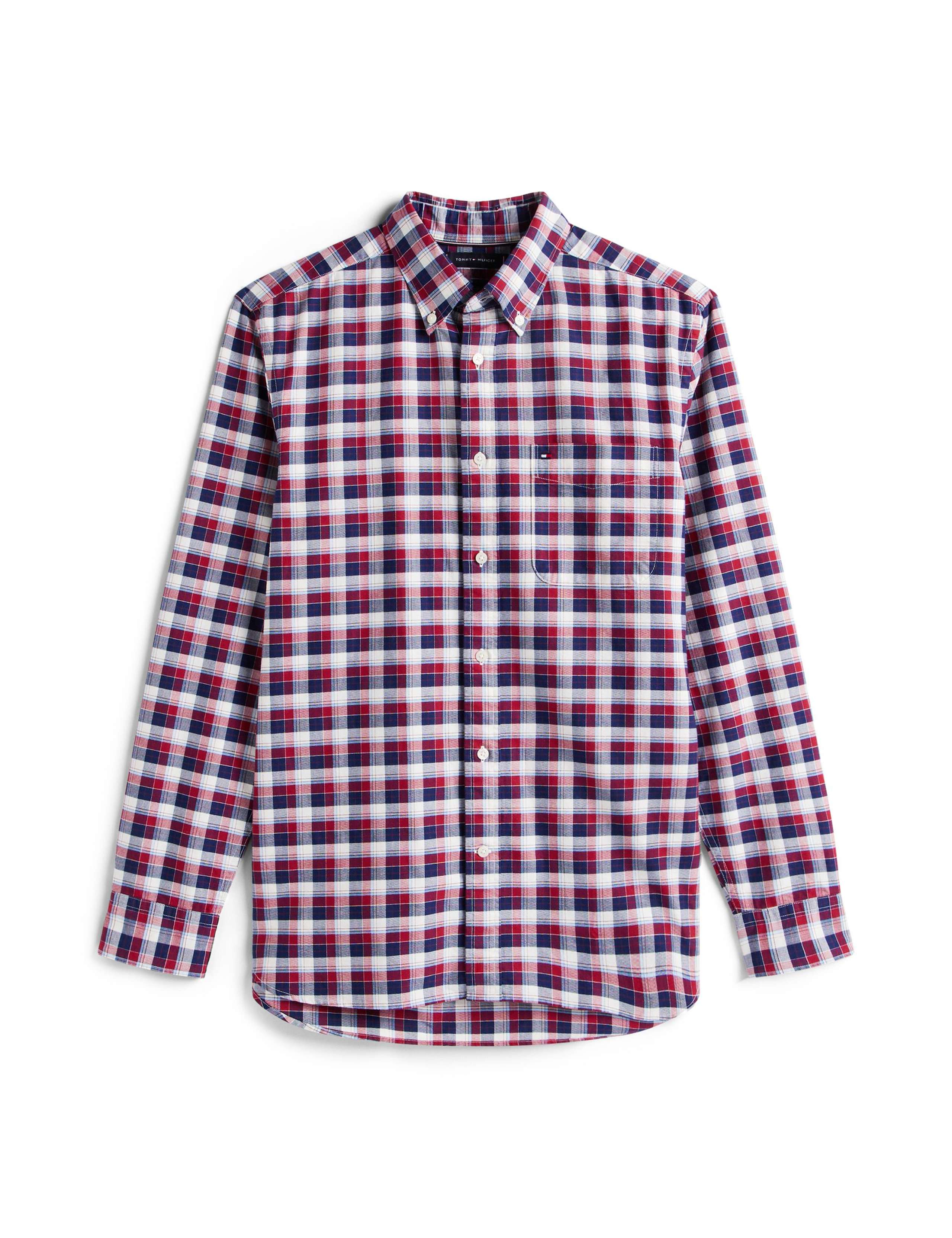 Regular Fit Pure Cotton Tartan Oxford Shirt