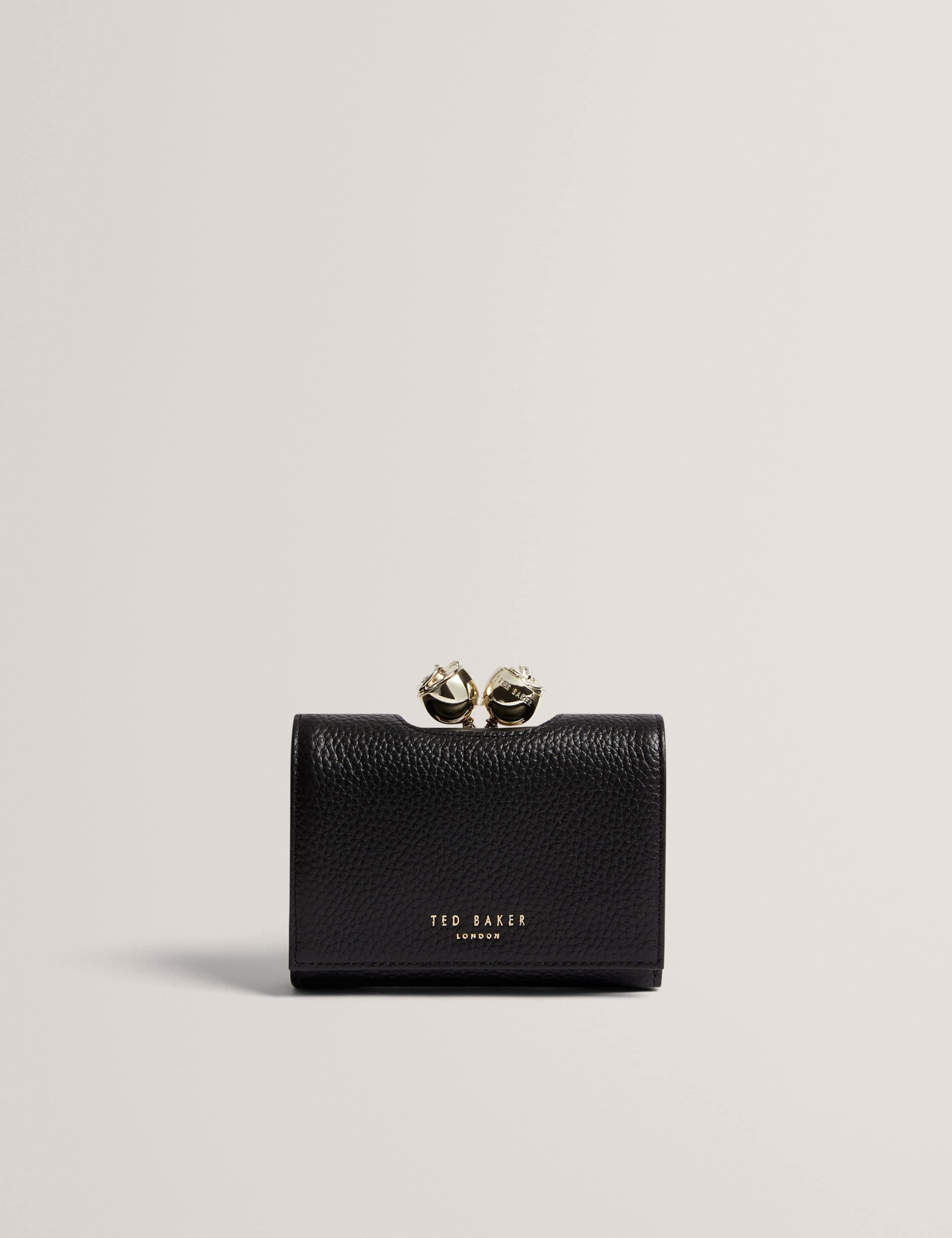 Leather Bobble Purse