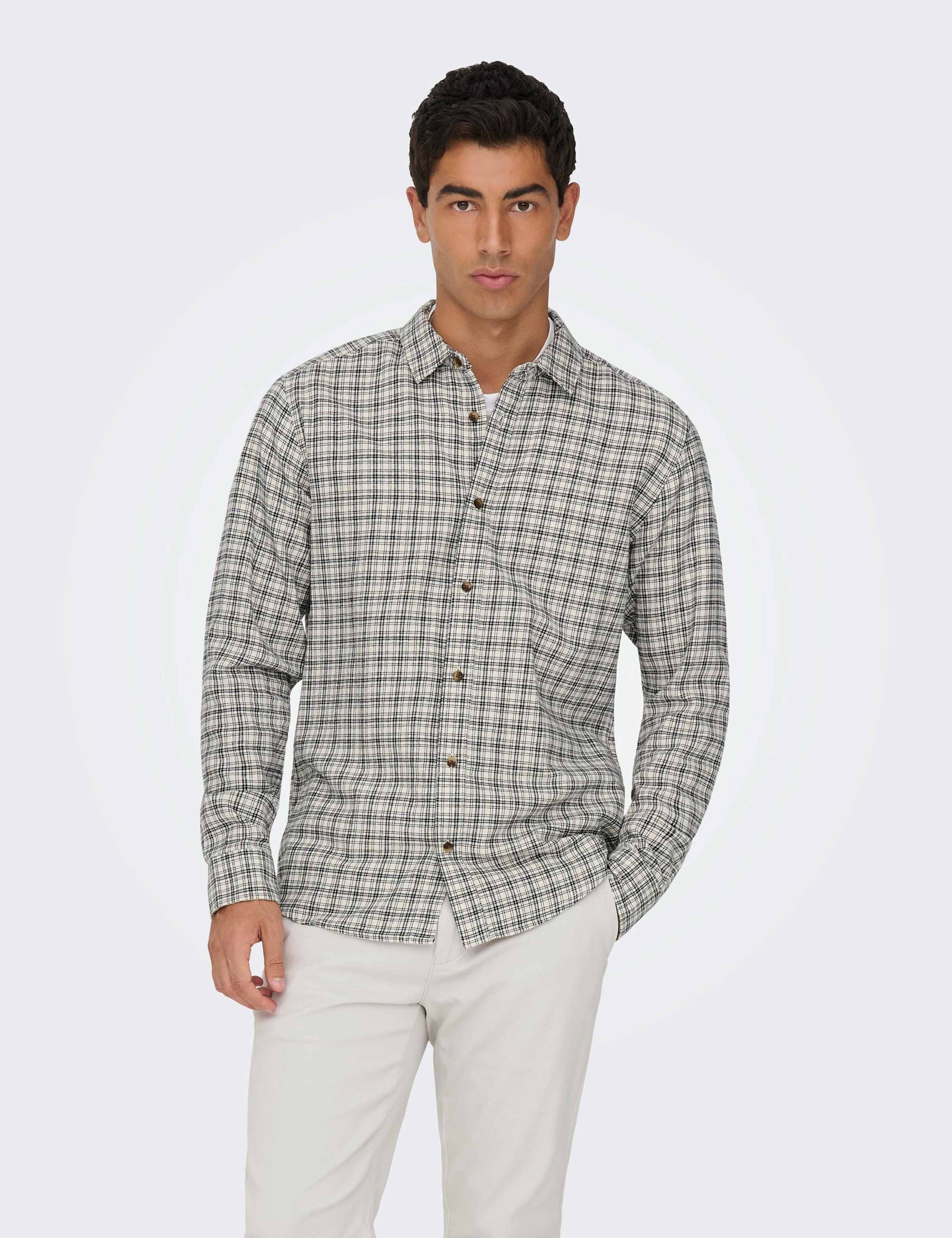 Pure Cotton Checked Shirt