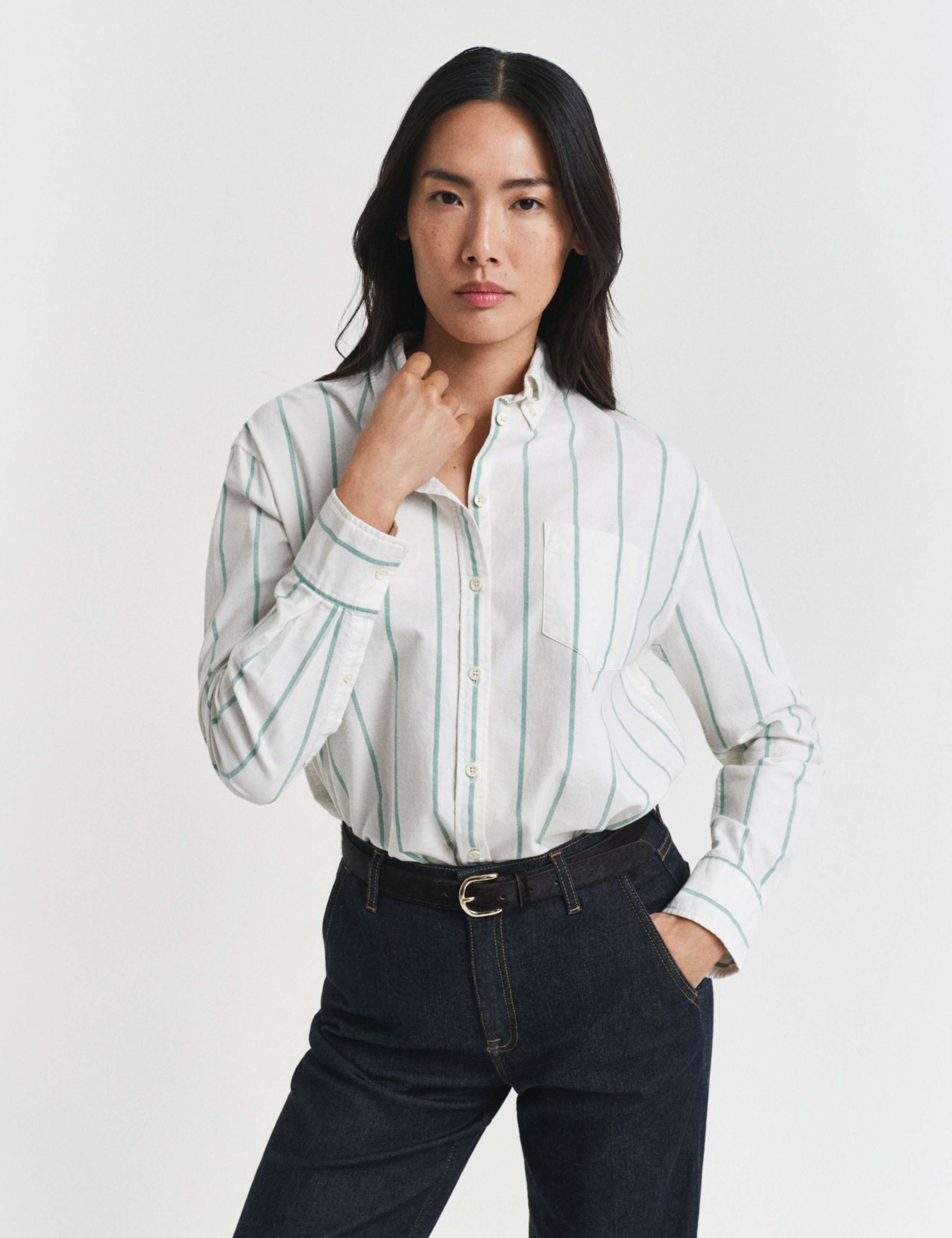 Pure Cotton Striped Shirt