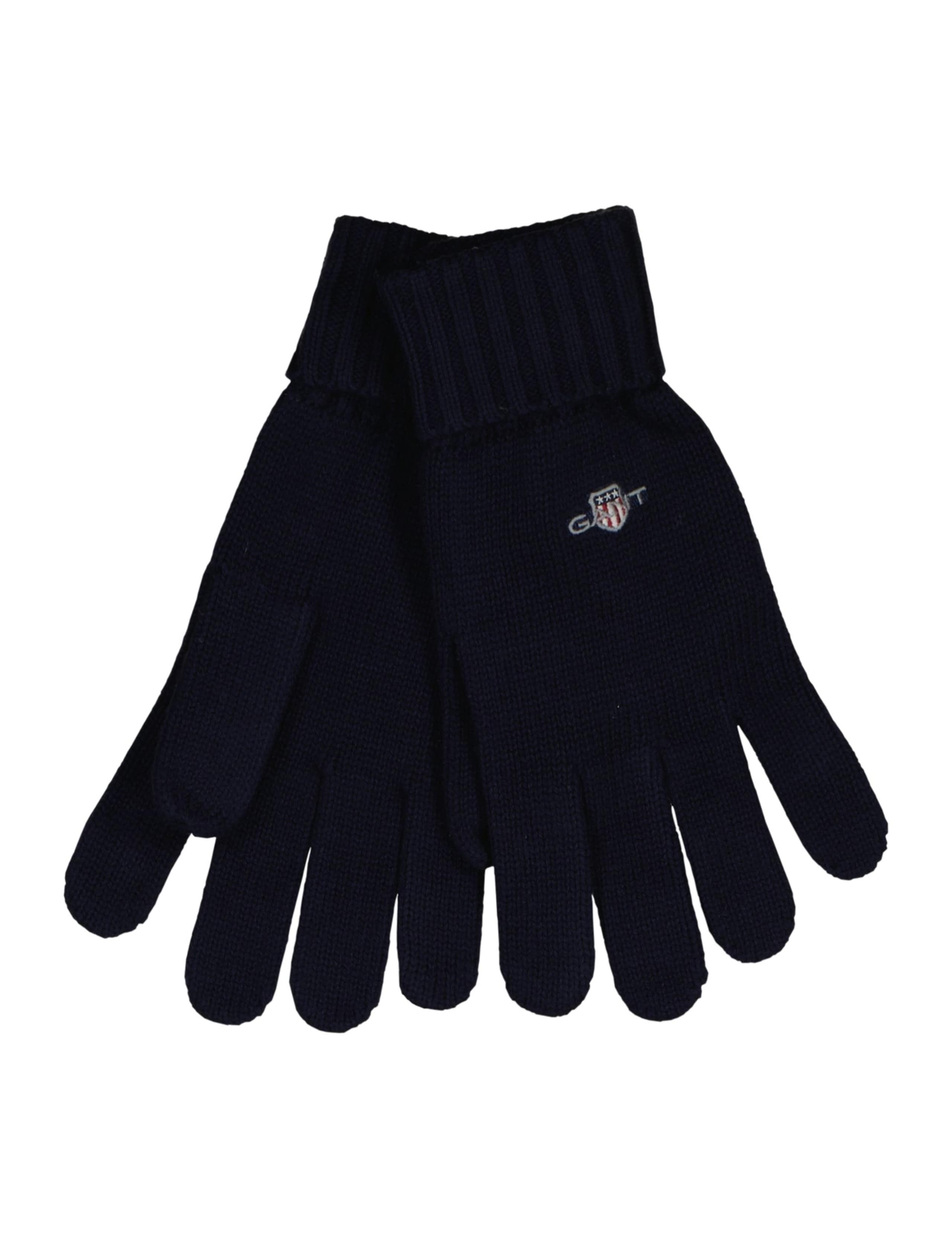 Cotton Rich Knitted Logo Gloves