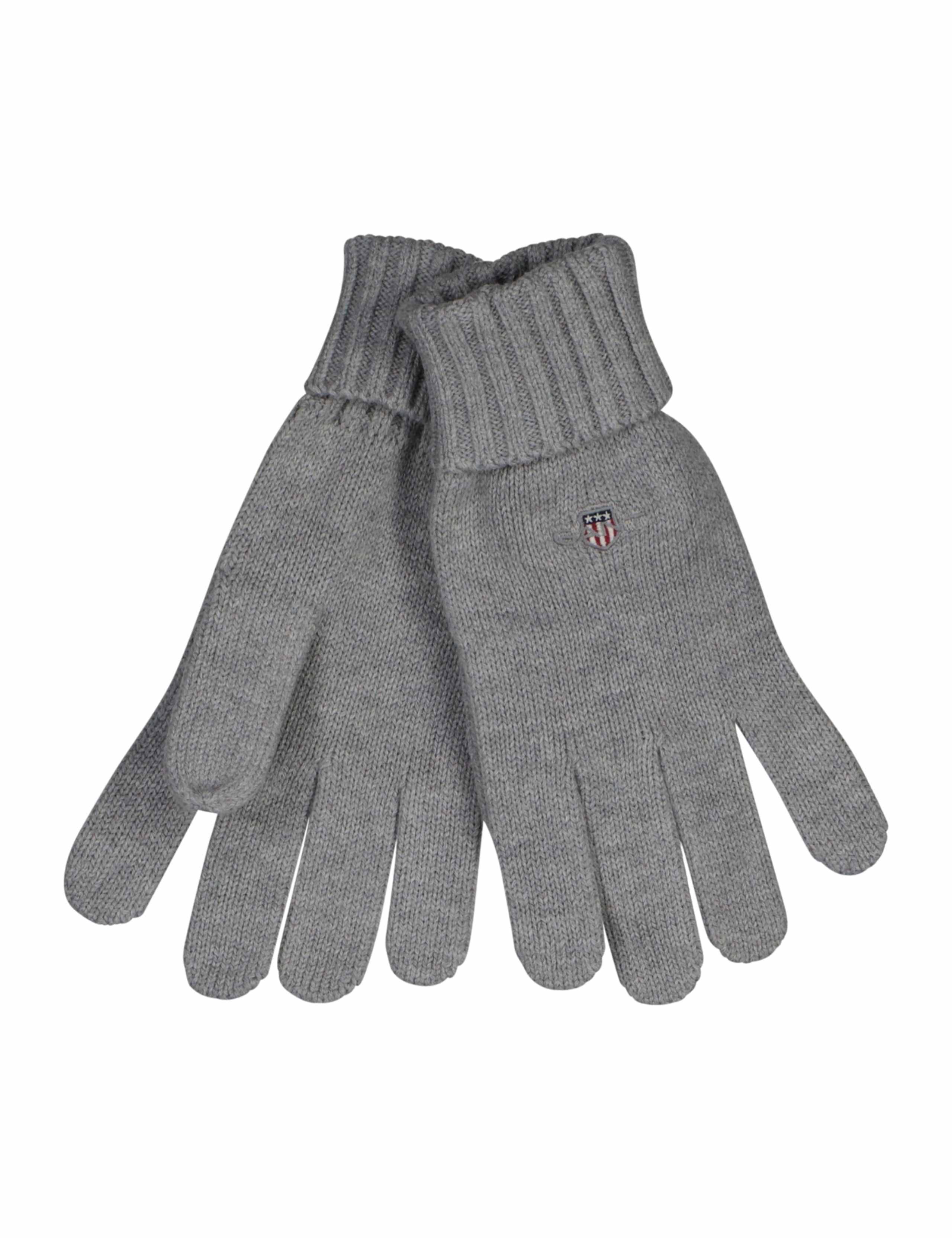 Cotton Rich Knitted Logo Gloves