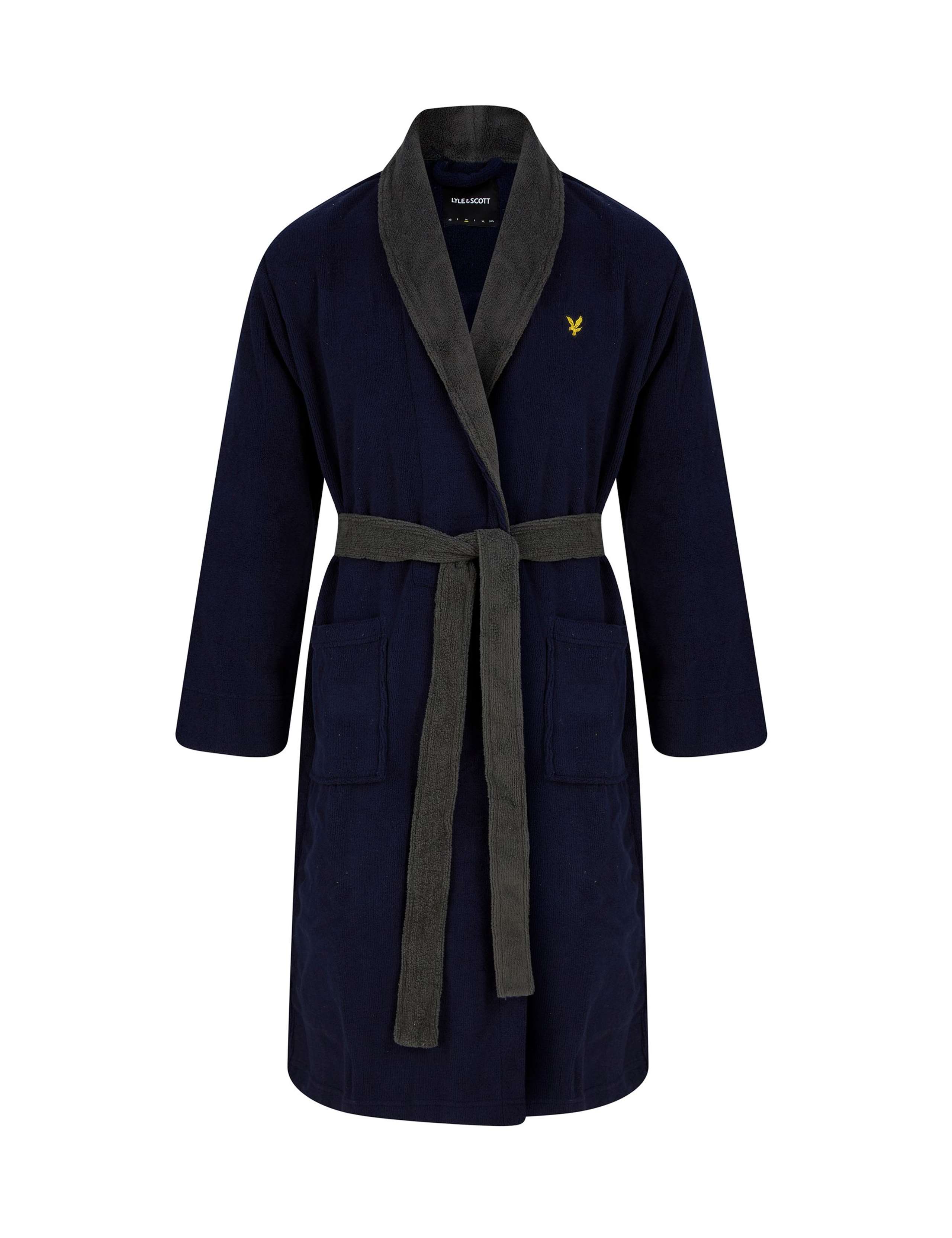 Cotton Blend Dressing Gown