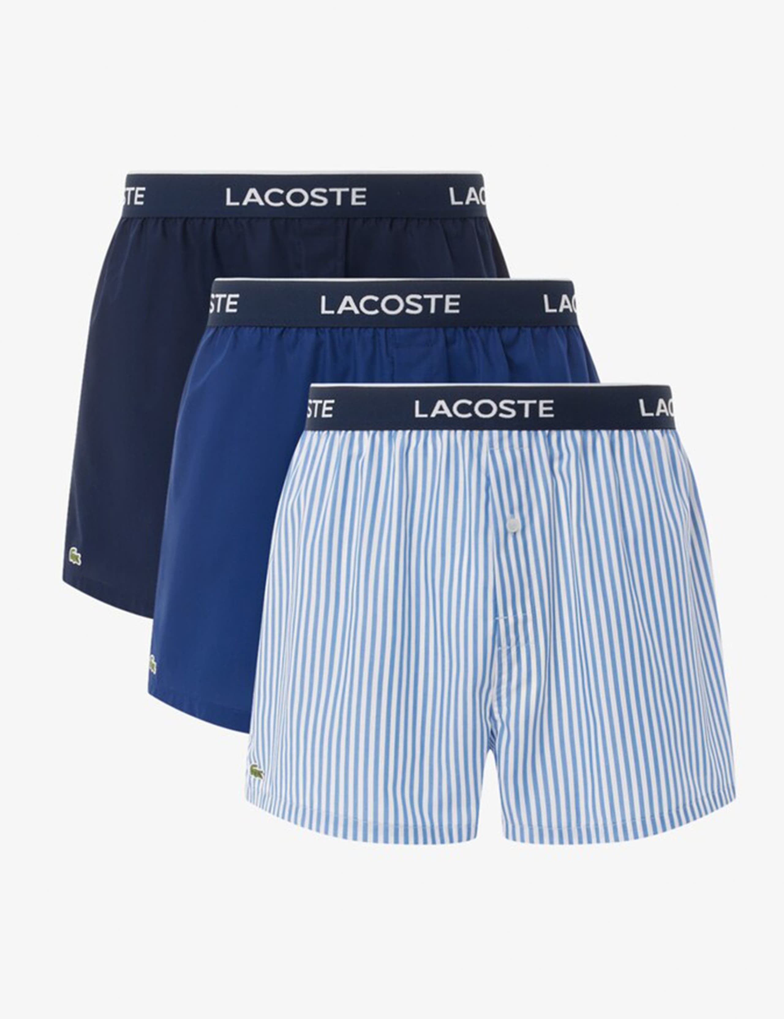 3pk Pure Cotton Assorted Boxers