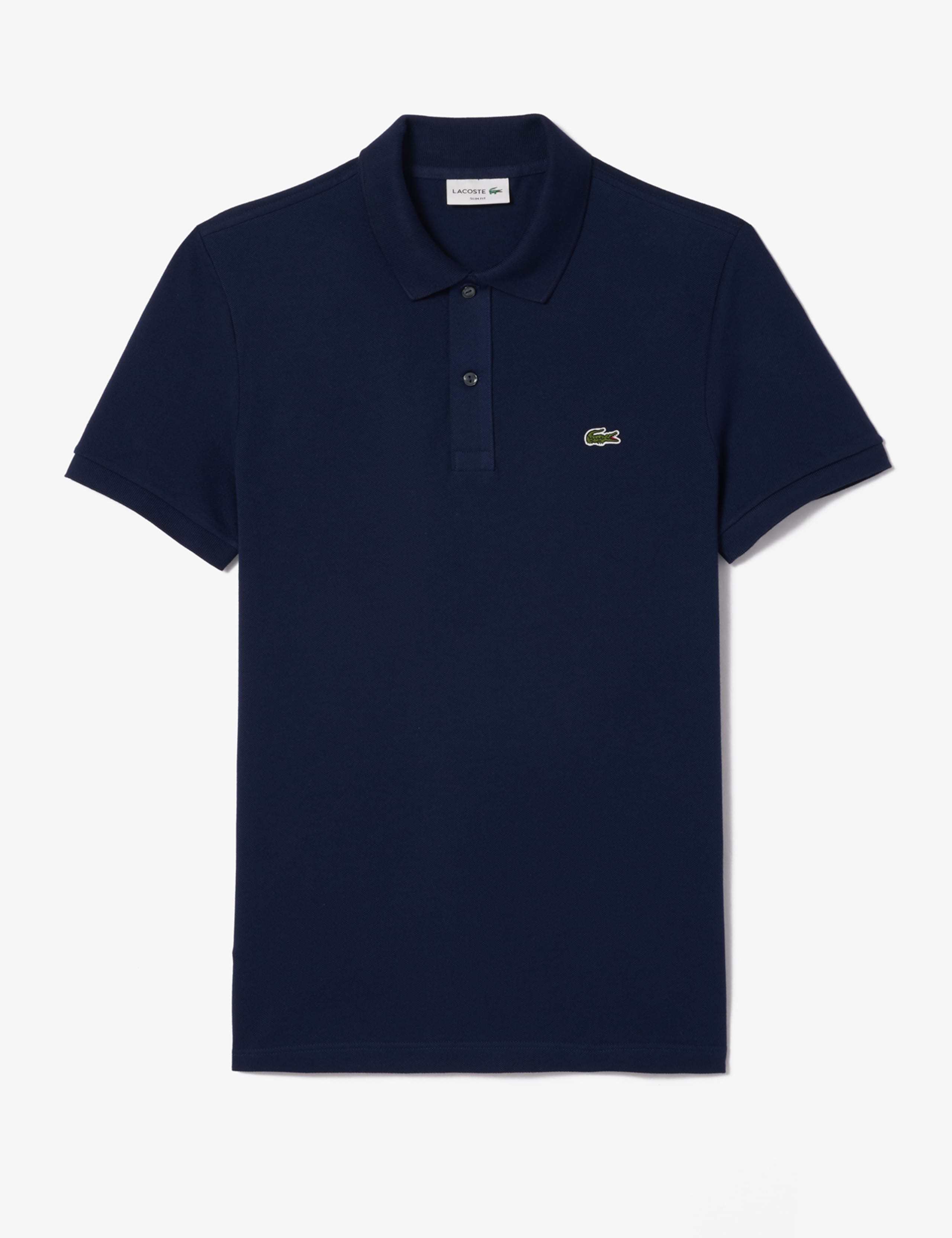 Pure Cotton Pique Polo Shirt