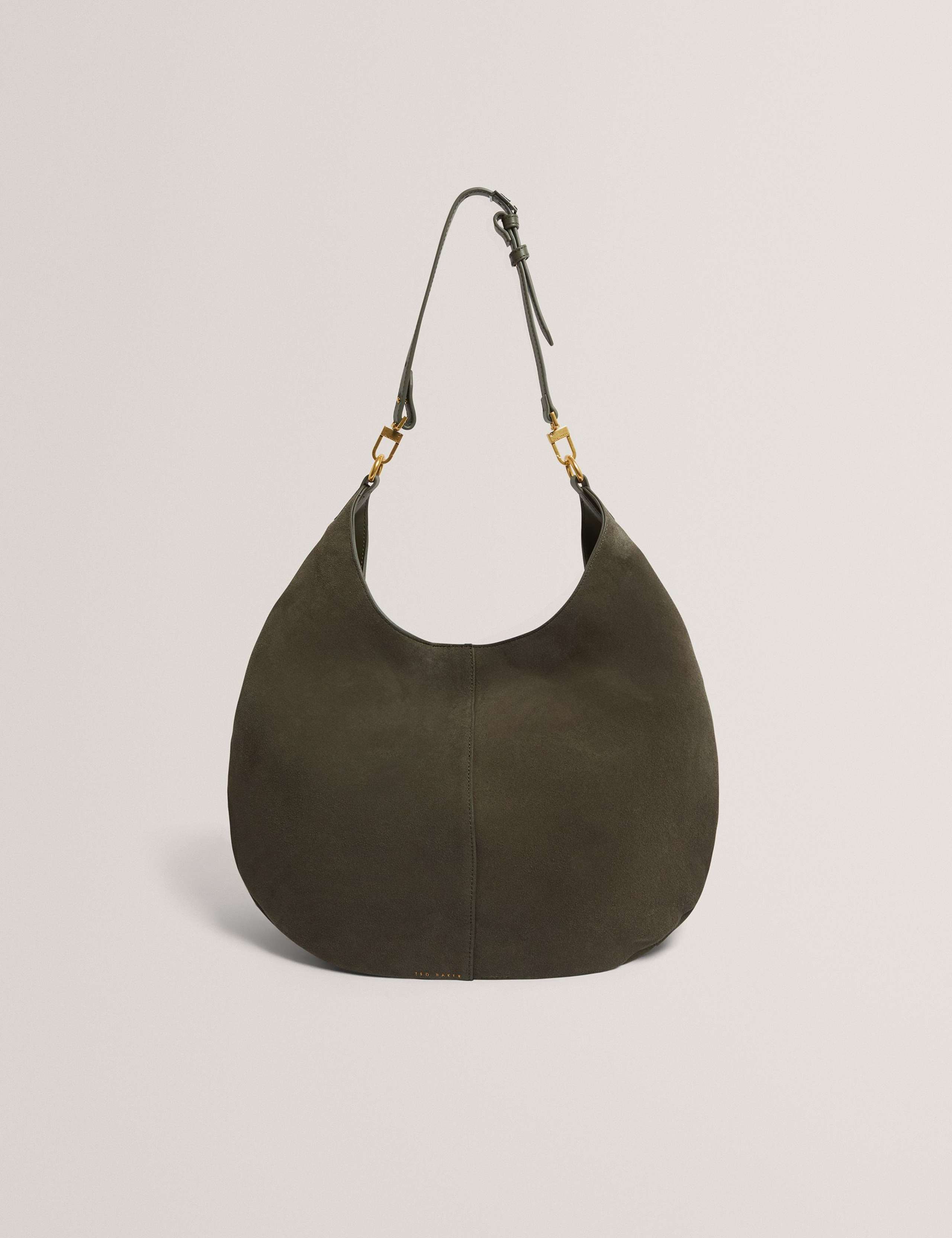 Leather Slouch Shoulder Bag