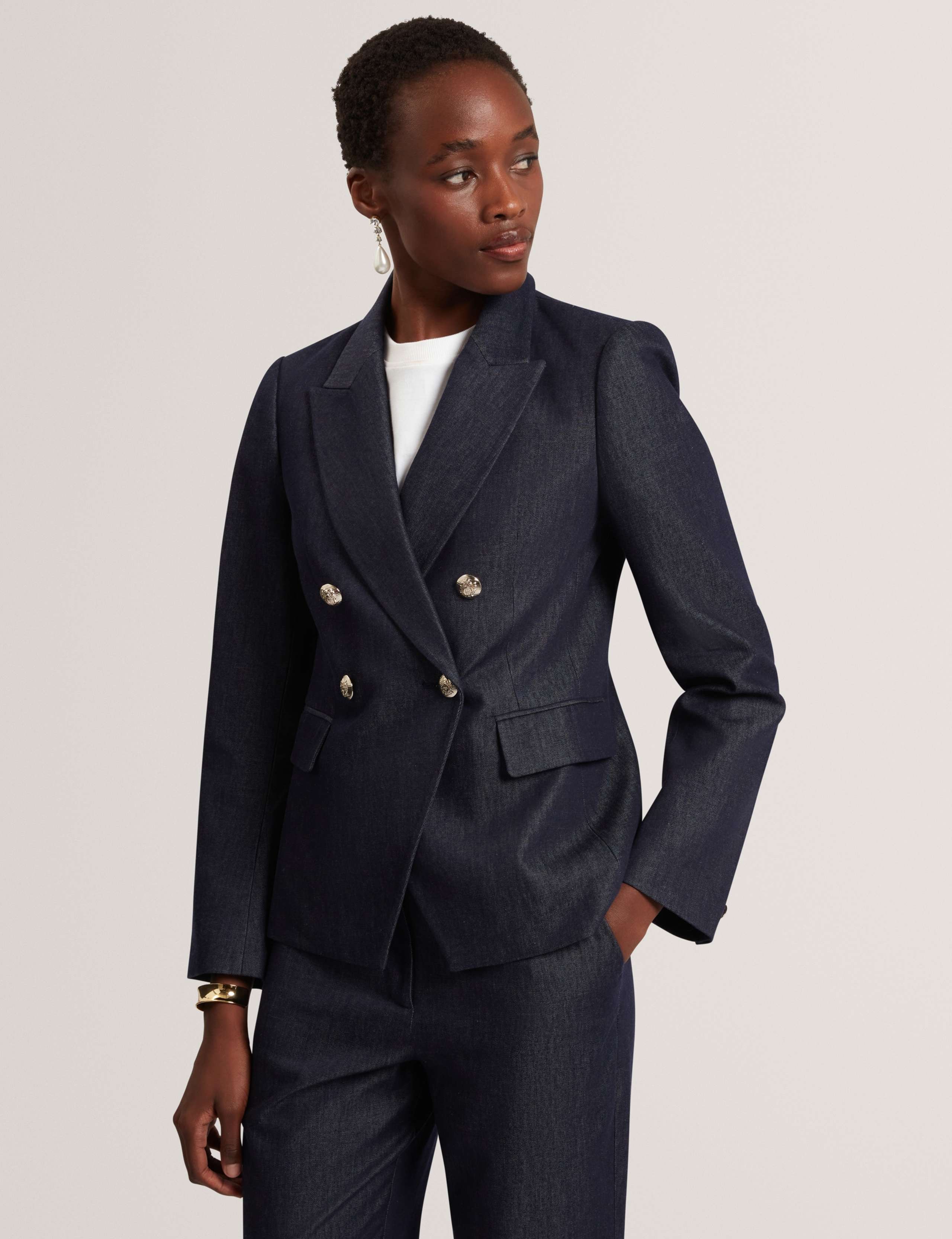Denim Tailored Blazer