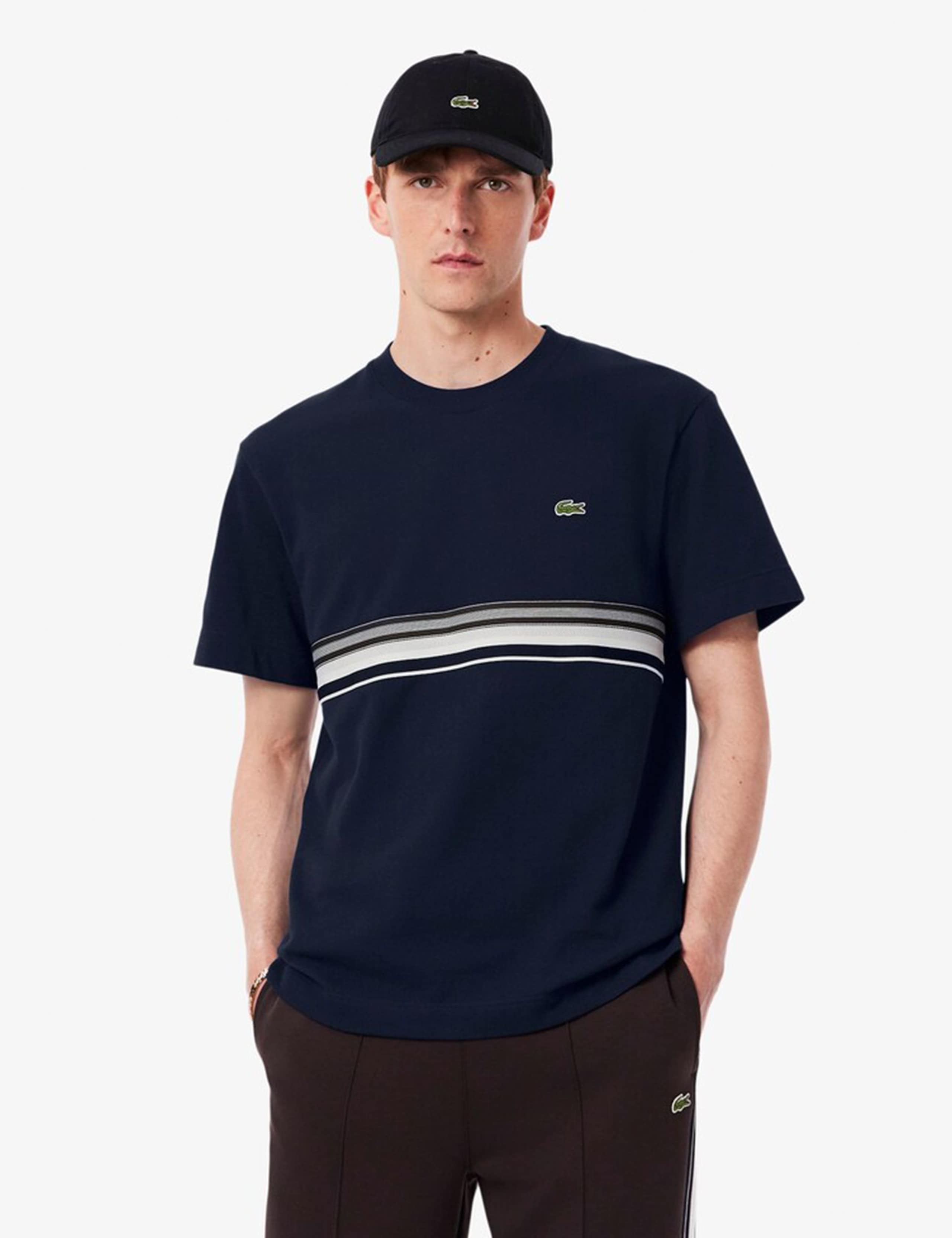 Pure Cotton Striped T-Shirt