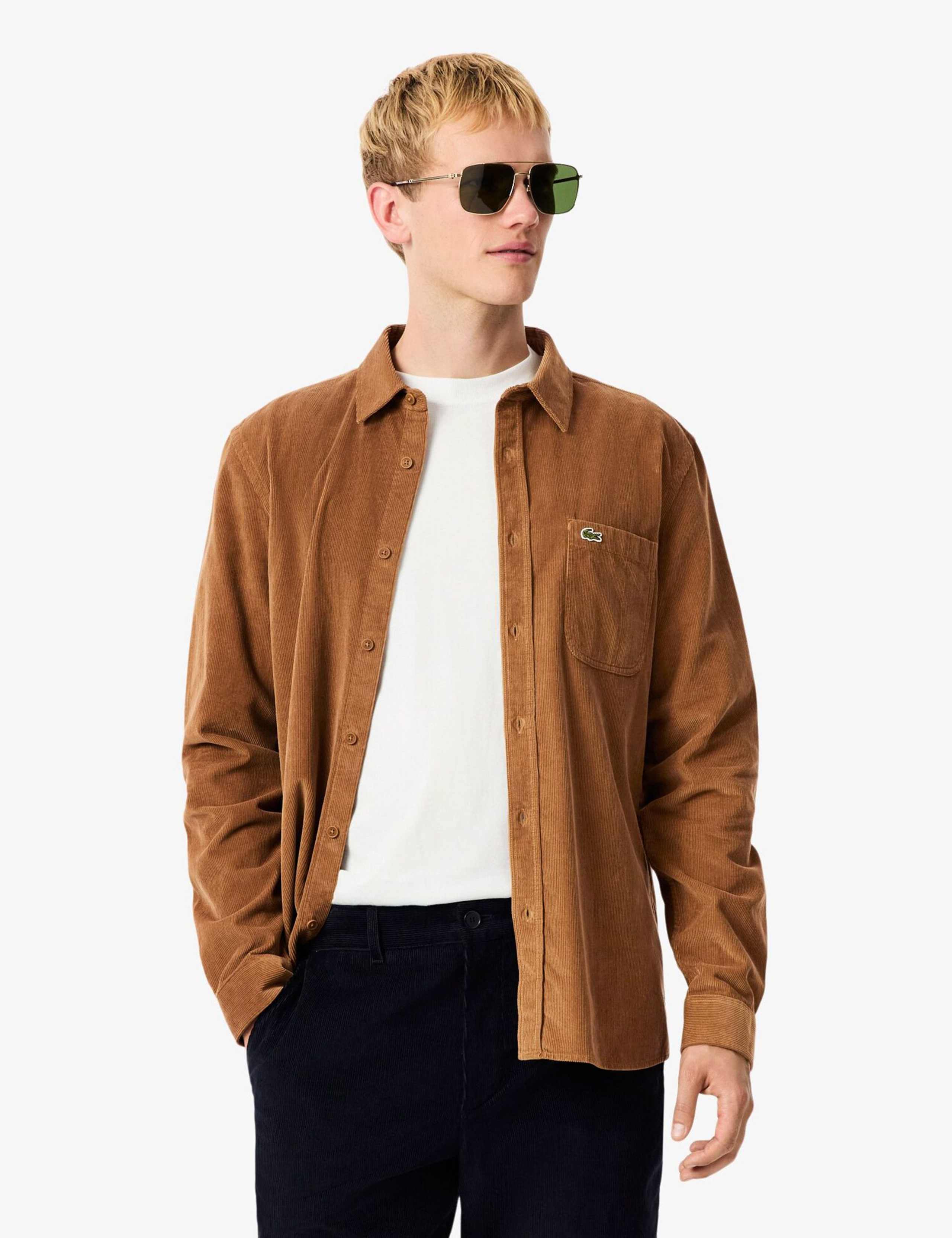 Regular Fit Corduroy Shirt