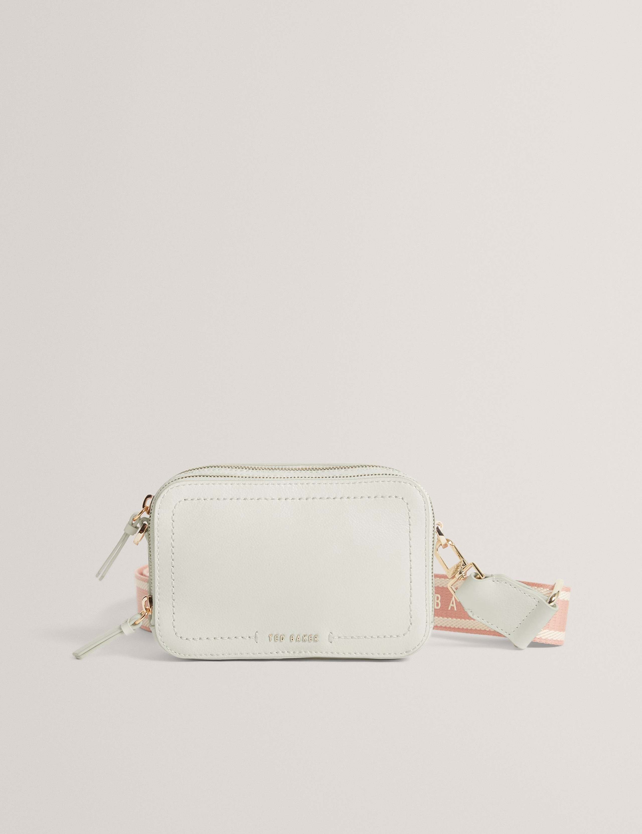 Leather Cross Body Camera Bag