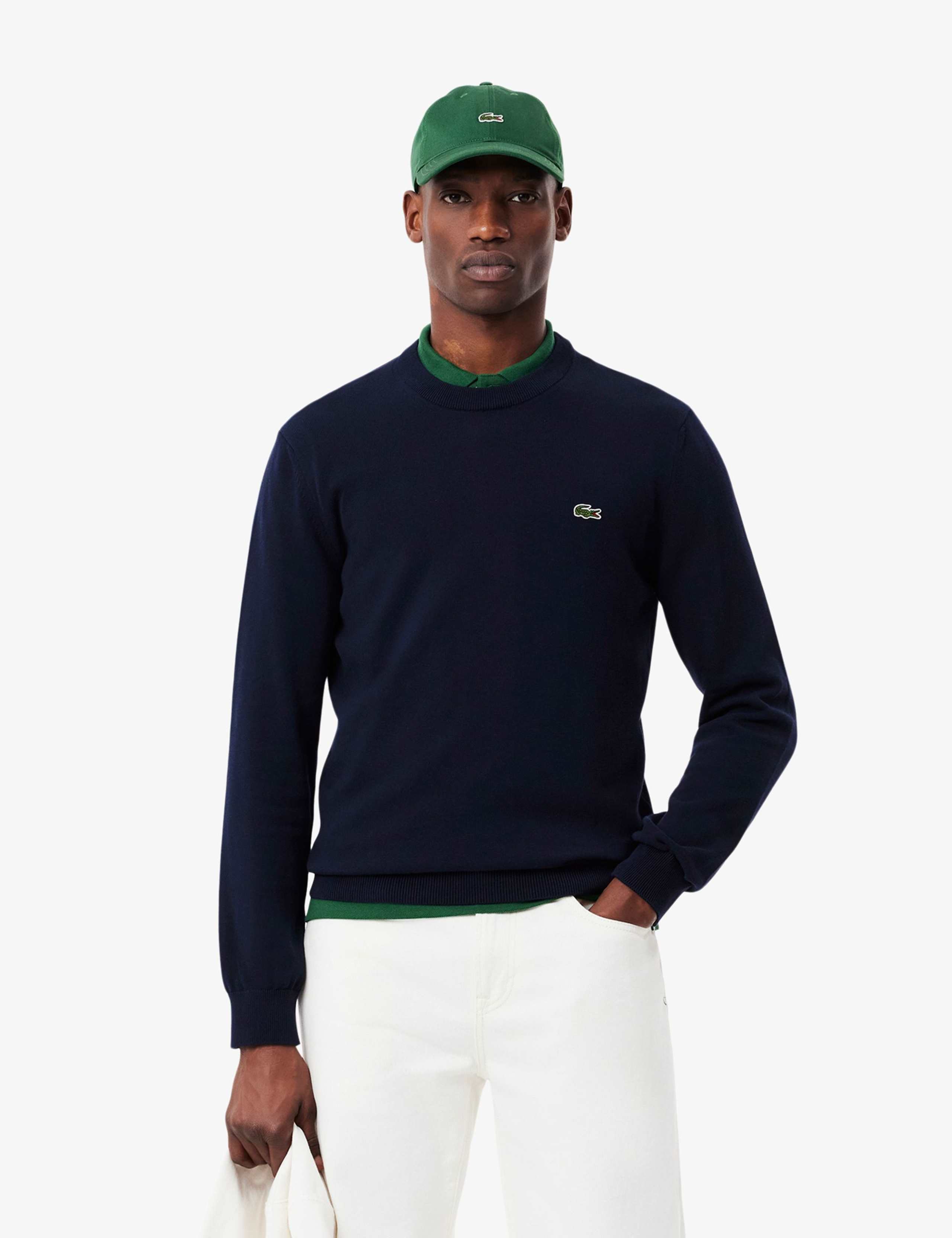 Pure Cotton Crew Neck Sweatshirt