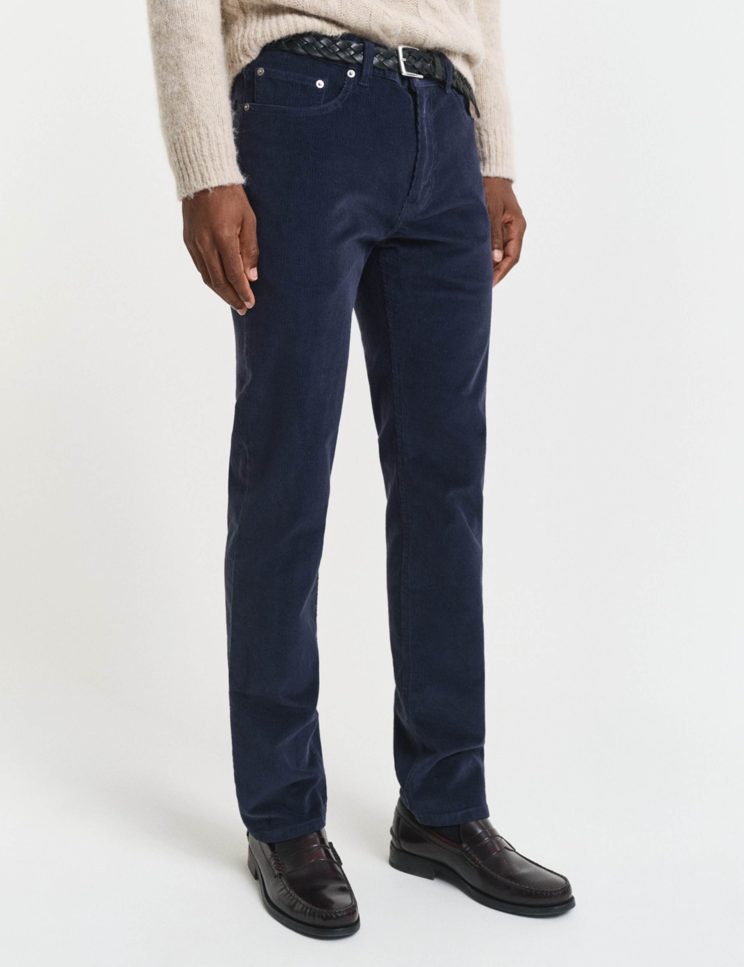 Regular Fit Corduroy Trousers