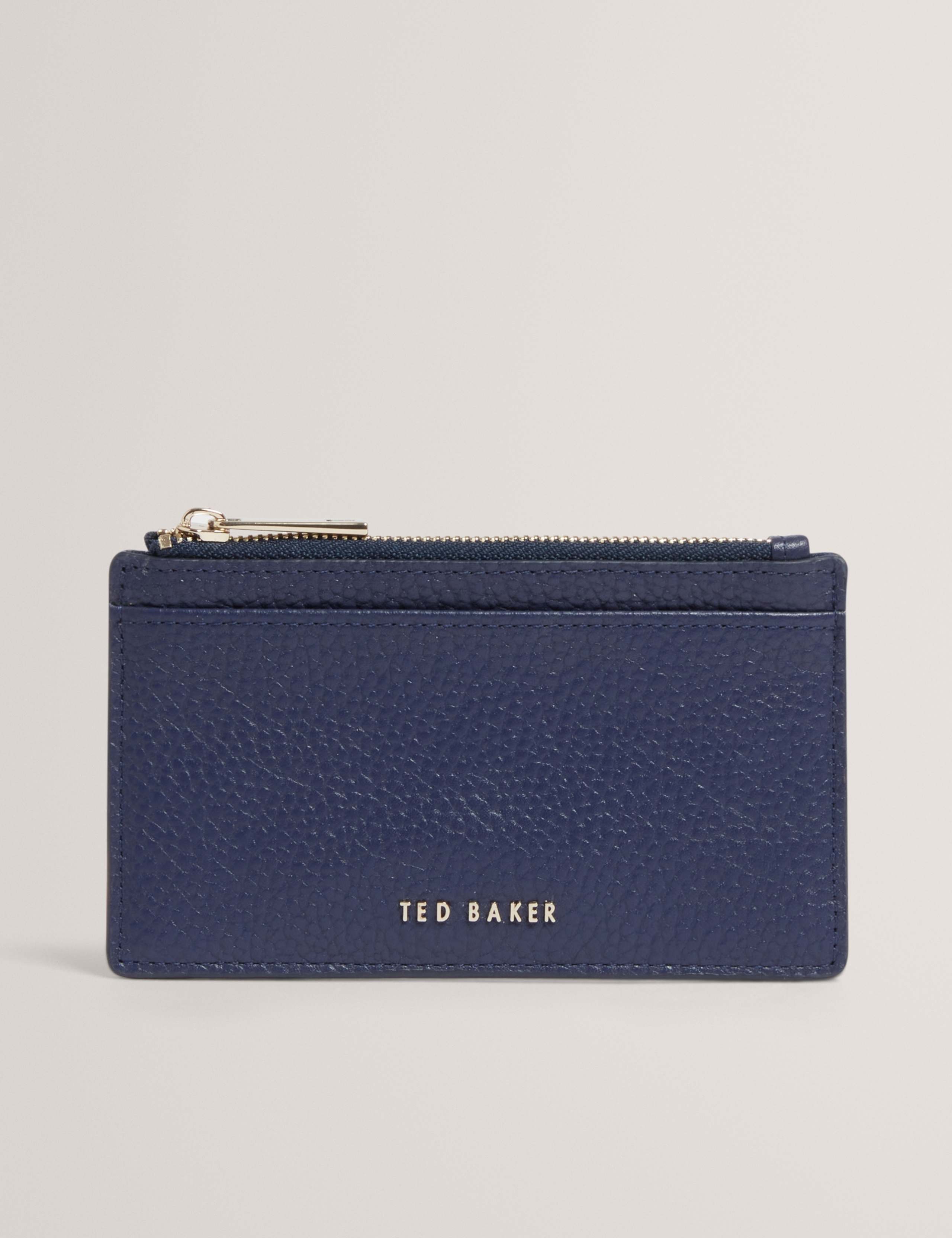 Leather Zip Card Holder