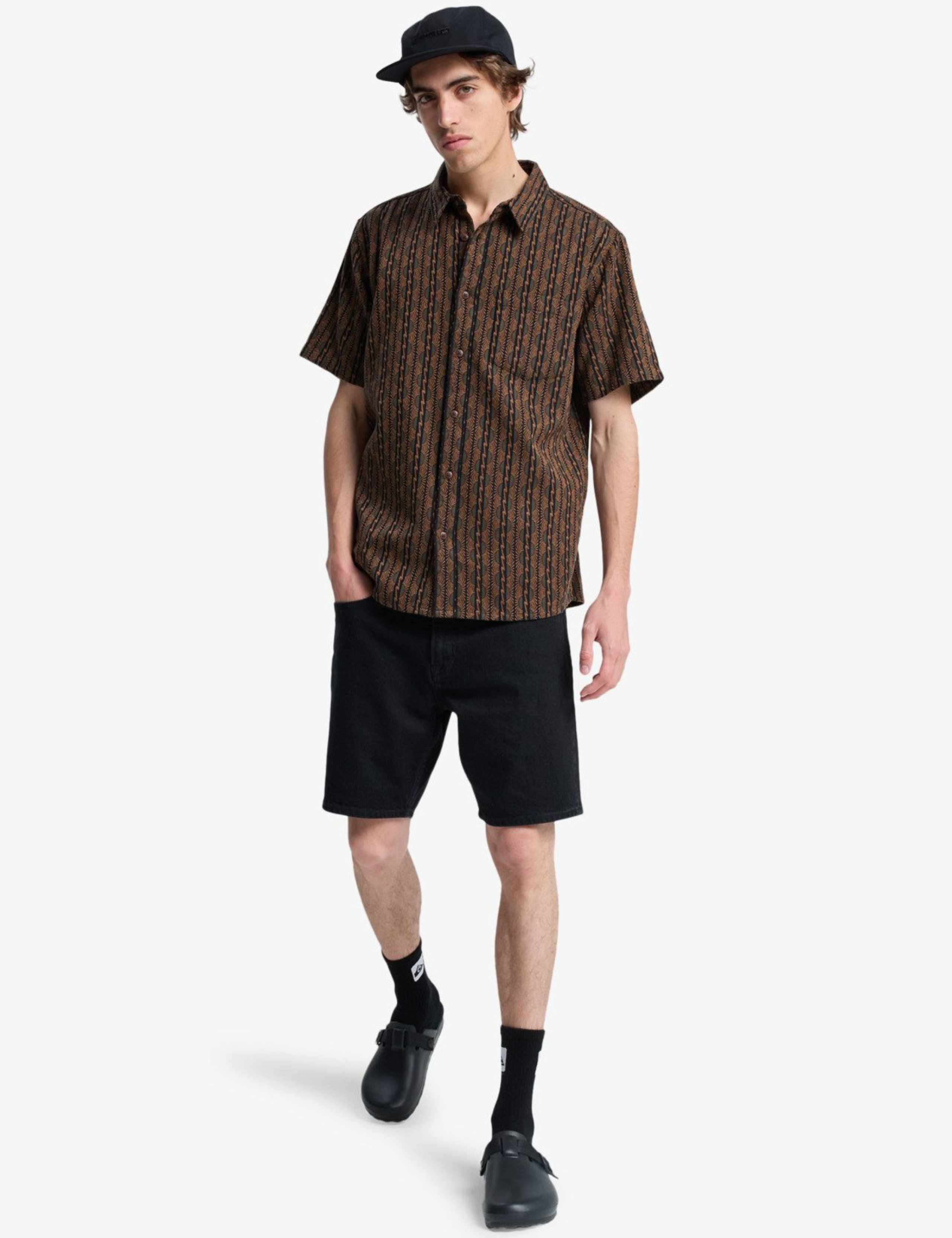 Horizons Pure Cotton Jacquard Shirt