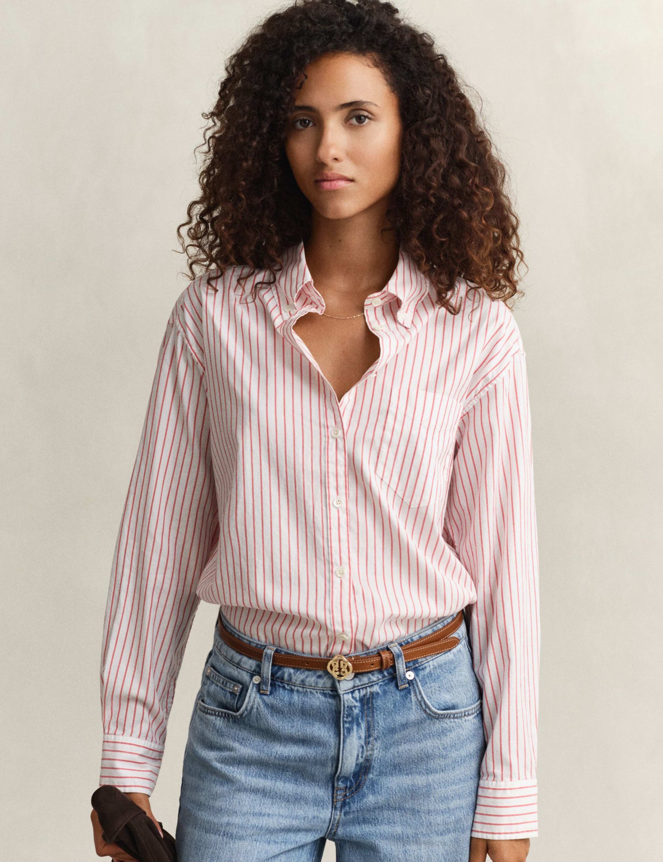 Pure Cotton Striped Shirt