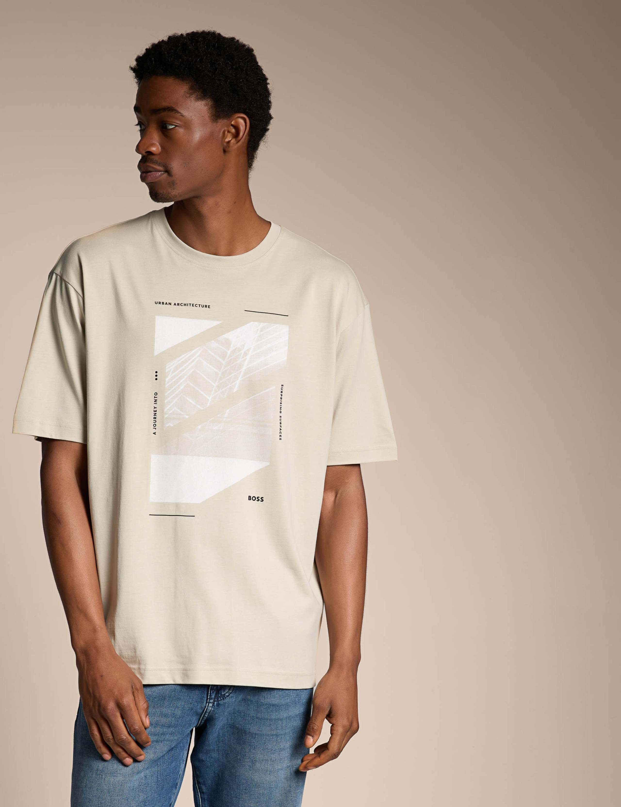 Cotton Blend Graphic T-Shirt