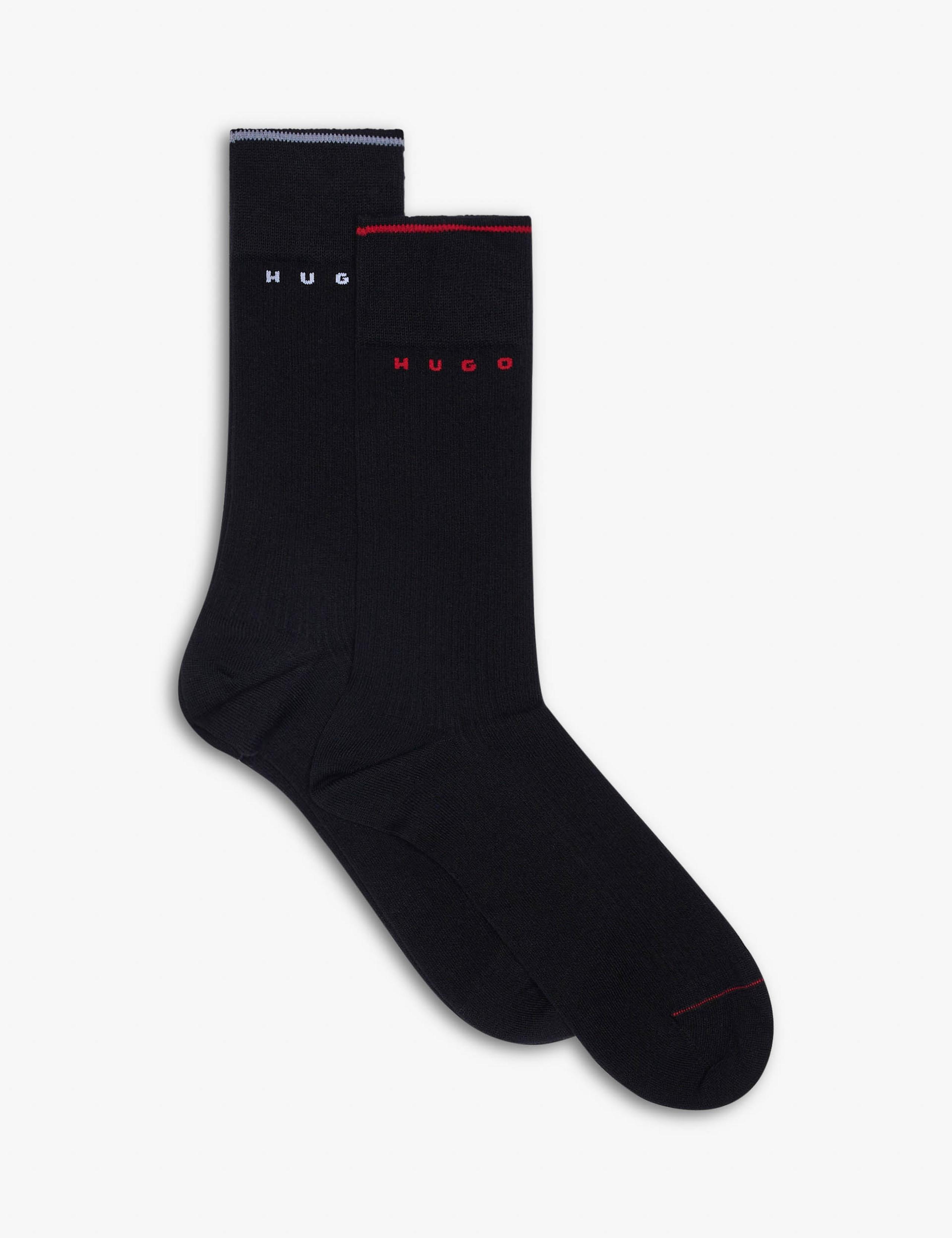 2 Pack Cotton Blend Socks