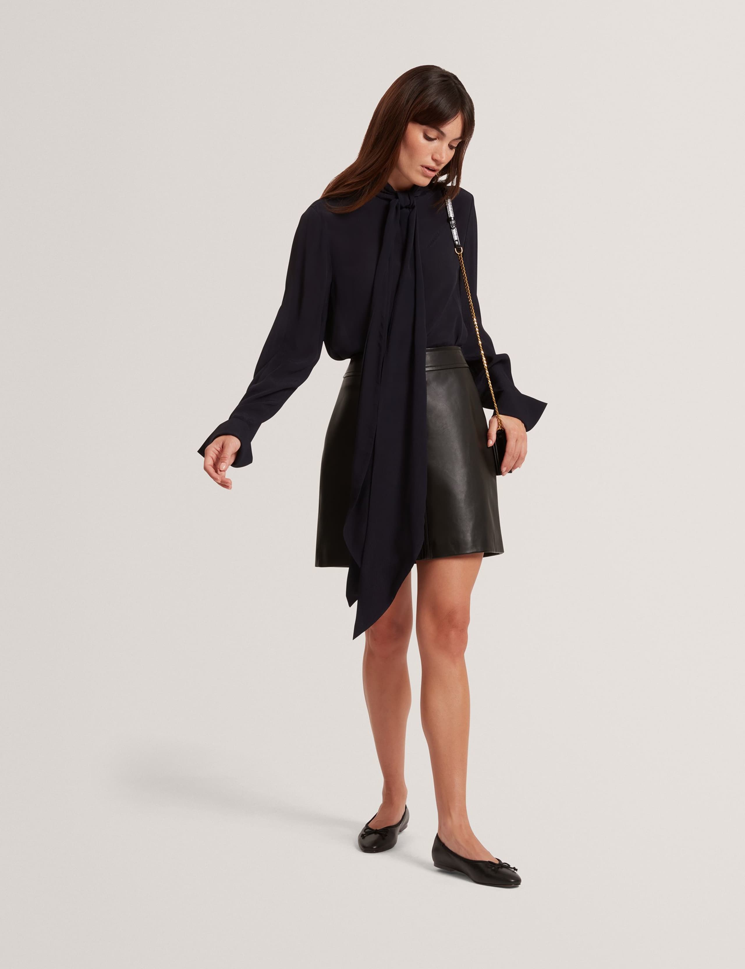Tie Neck Blouse