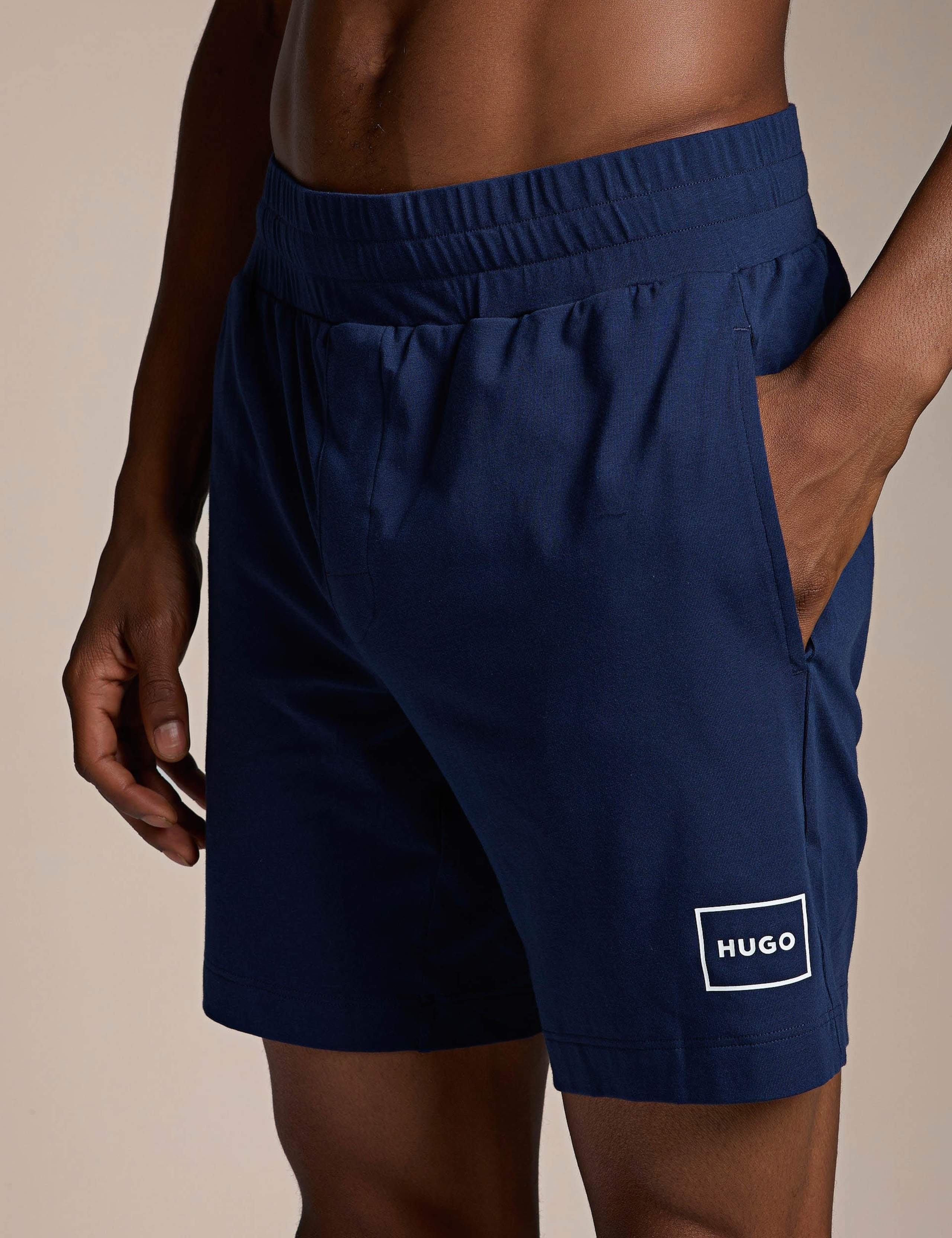 Cotton Rich Jersey Stretch Lounge Shorts
