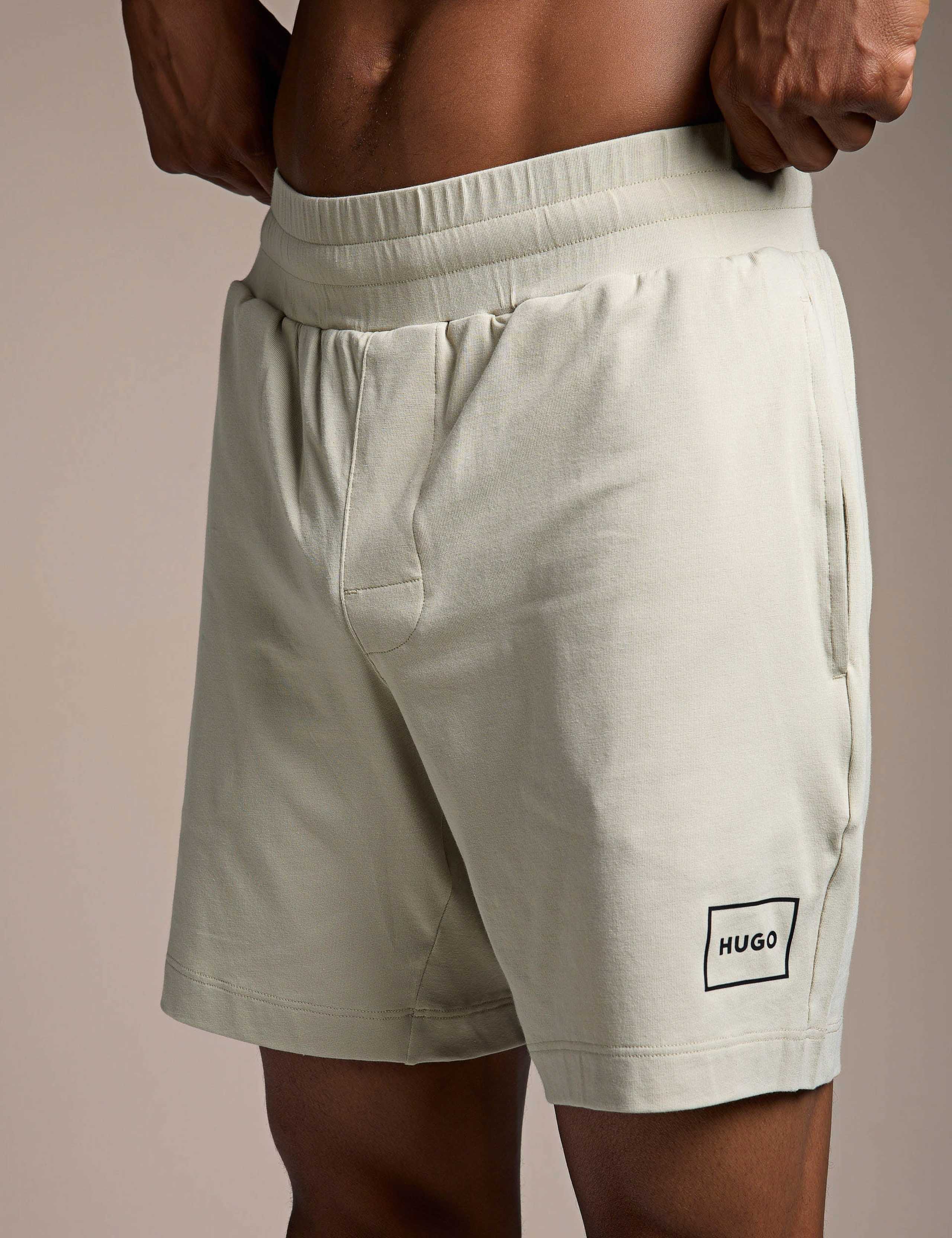Cotton Rich Jersey Stretch Lounge Shorts
