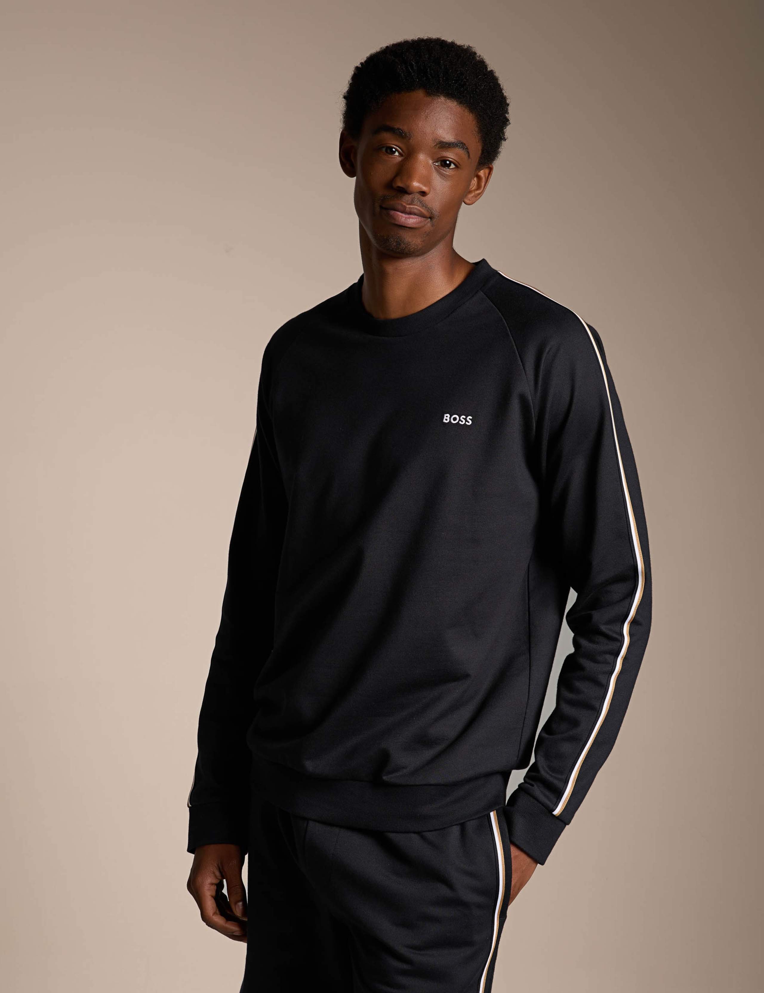 Iconic Pure Cotton Crew Neck Sweatshirt