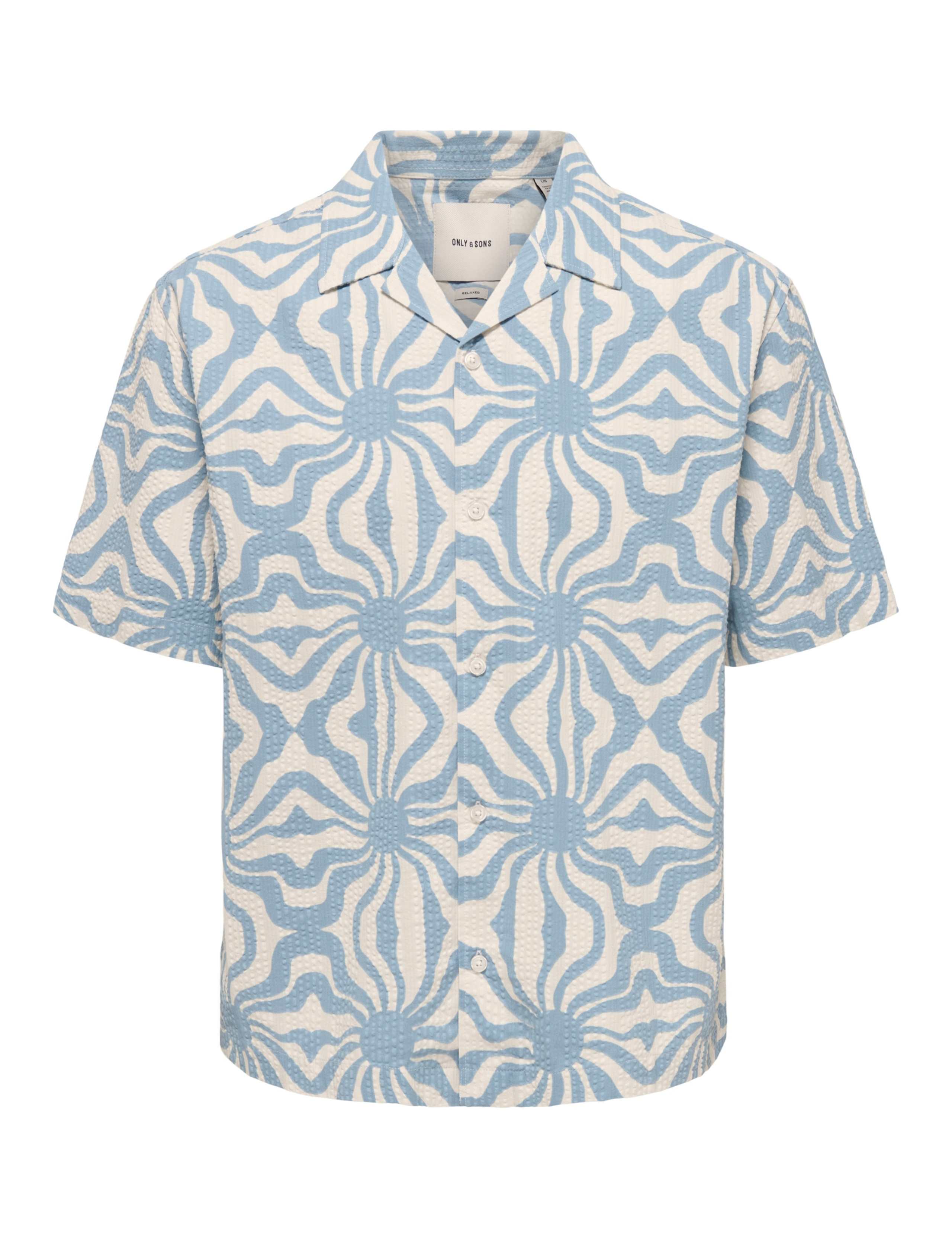 Relaxed Fit Pure Cotton Printed Shirt