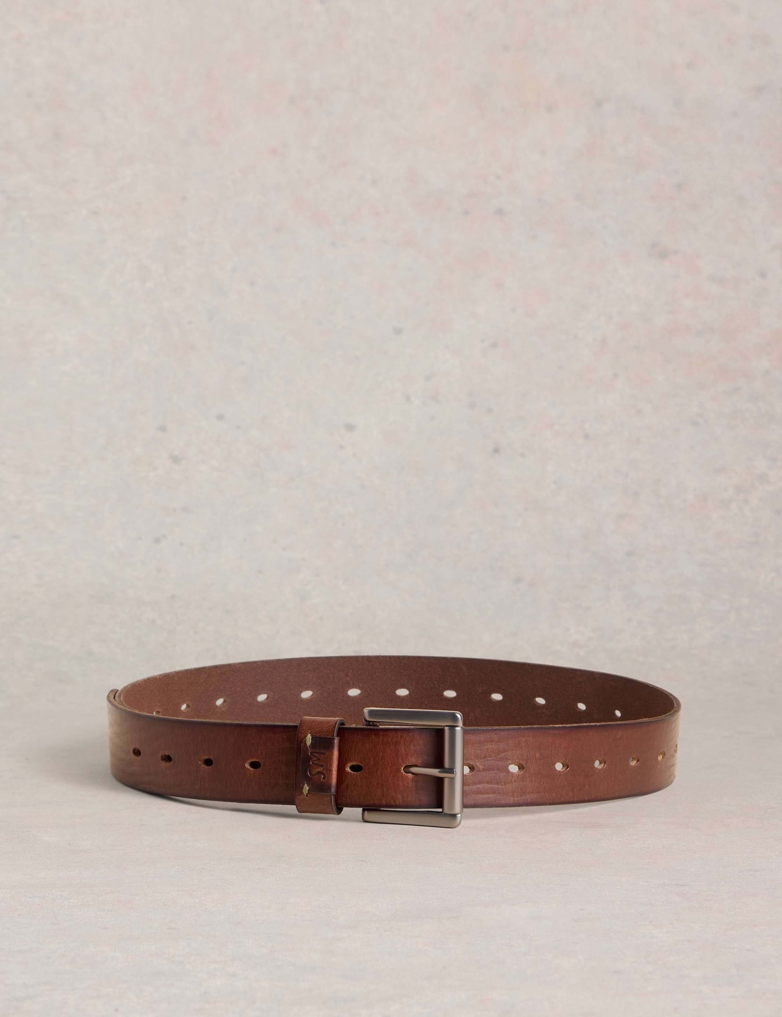 Leather Multi Punch Hole Belt