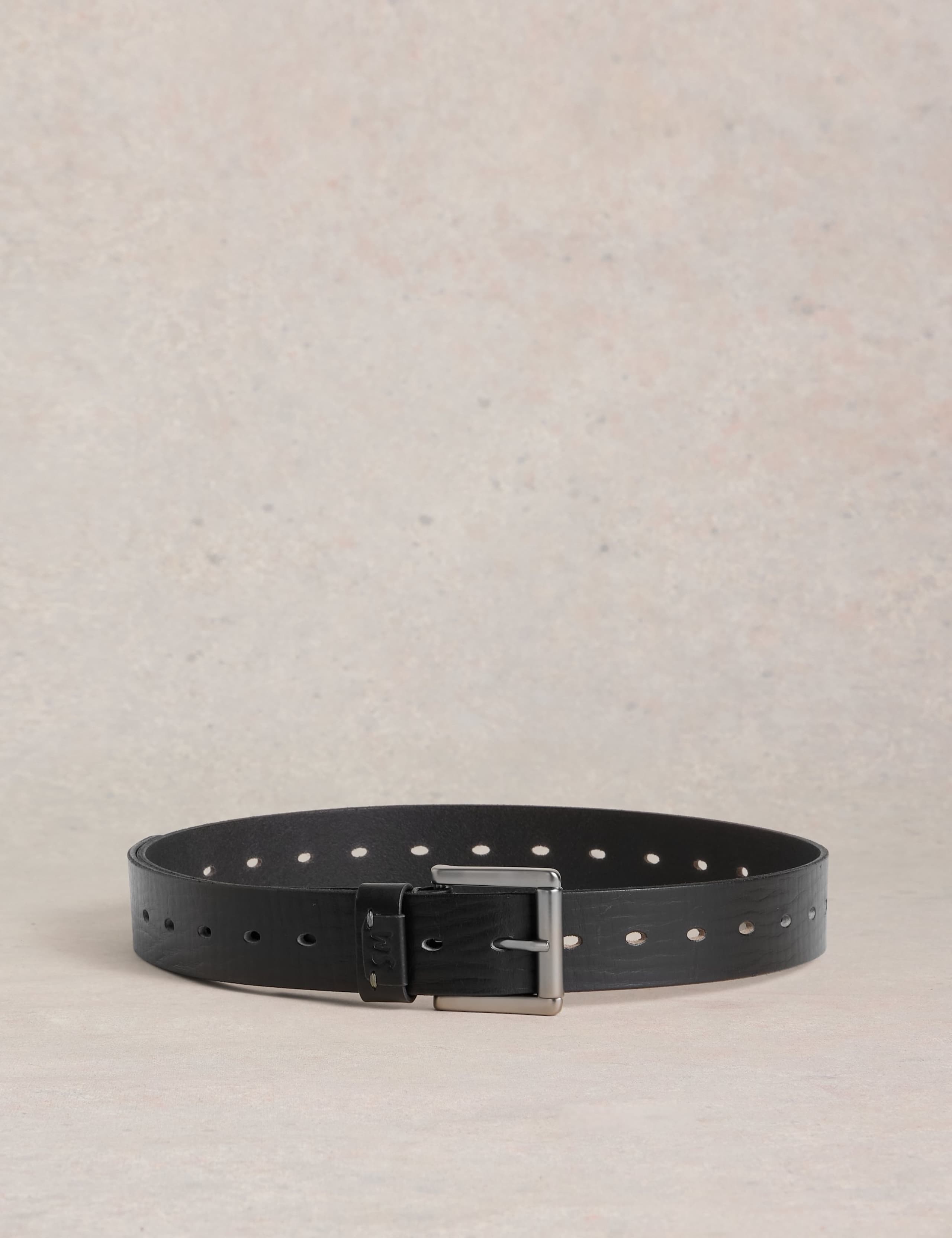 Leather Multi Punch Hole Belt