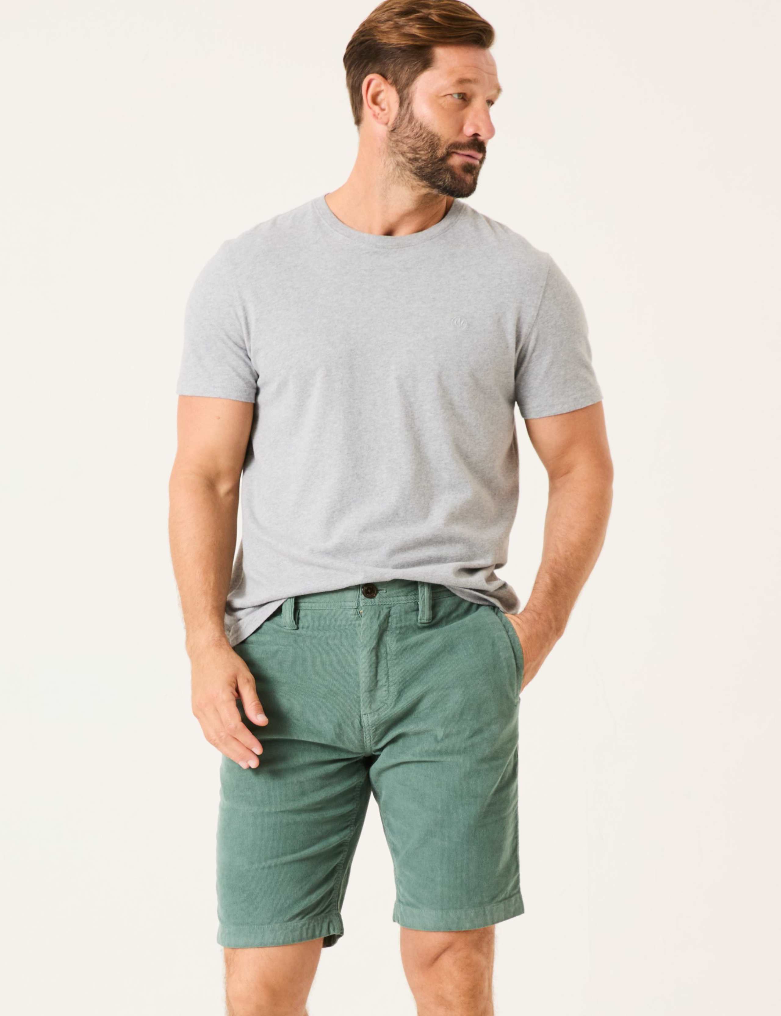 Cotton Rich Corduroy Shorts