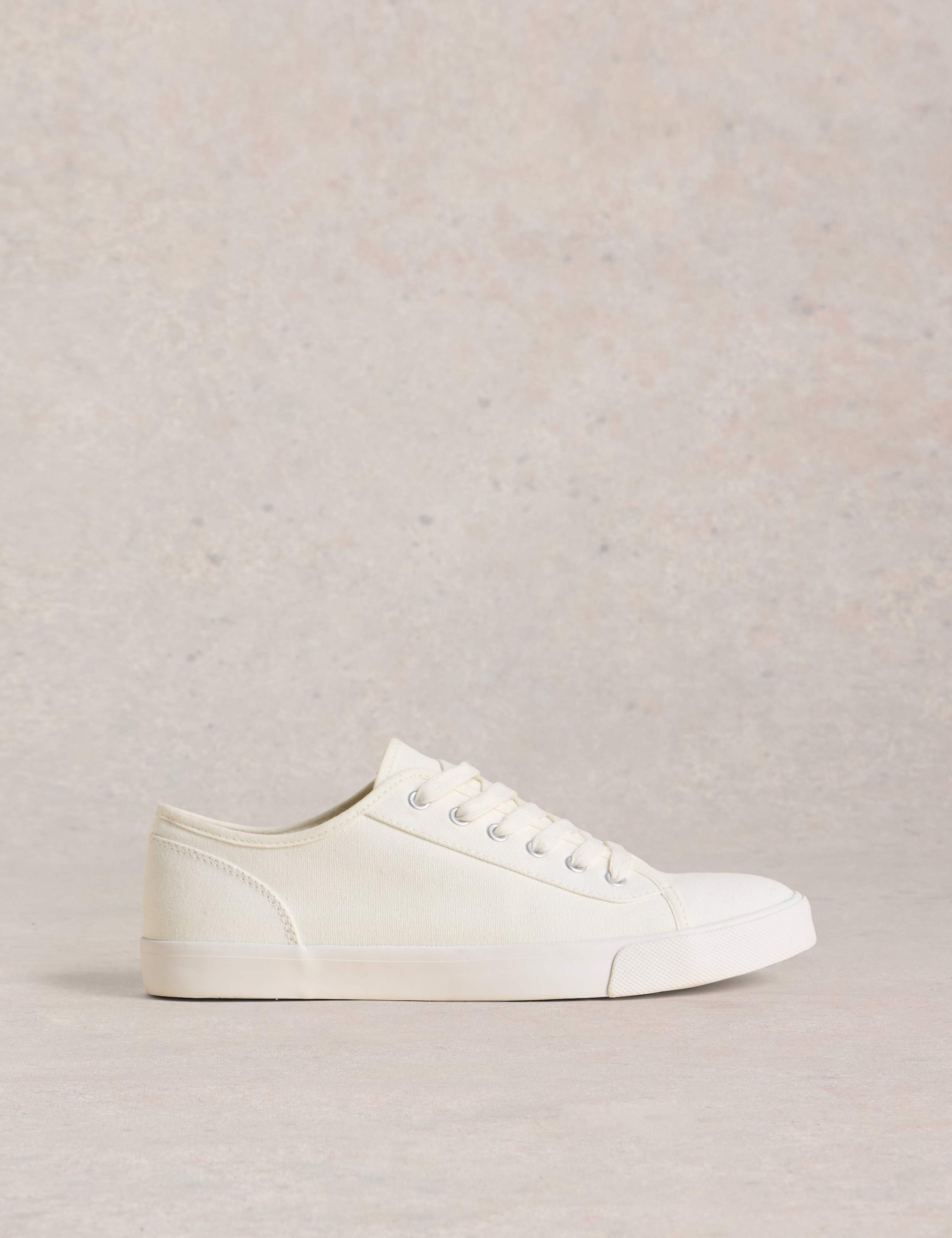 Lace Up Plimsoll Trainers