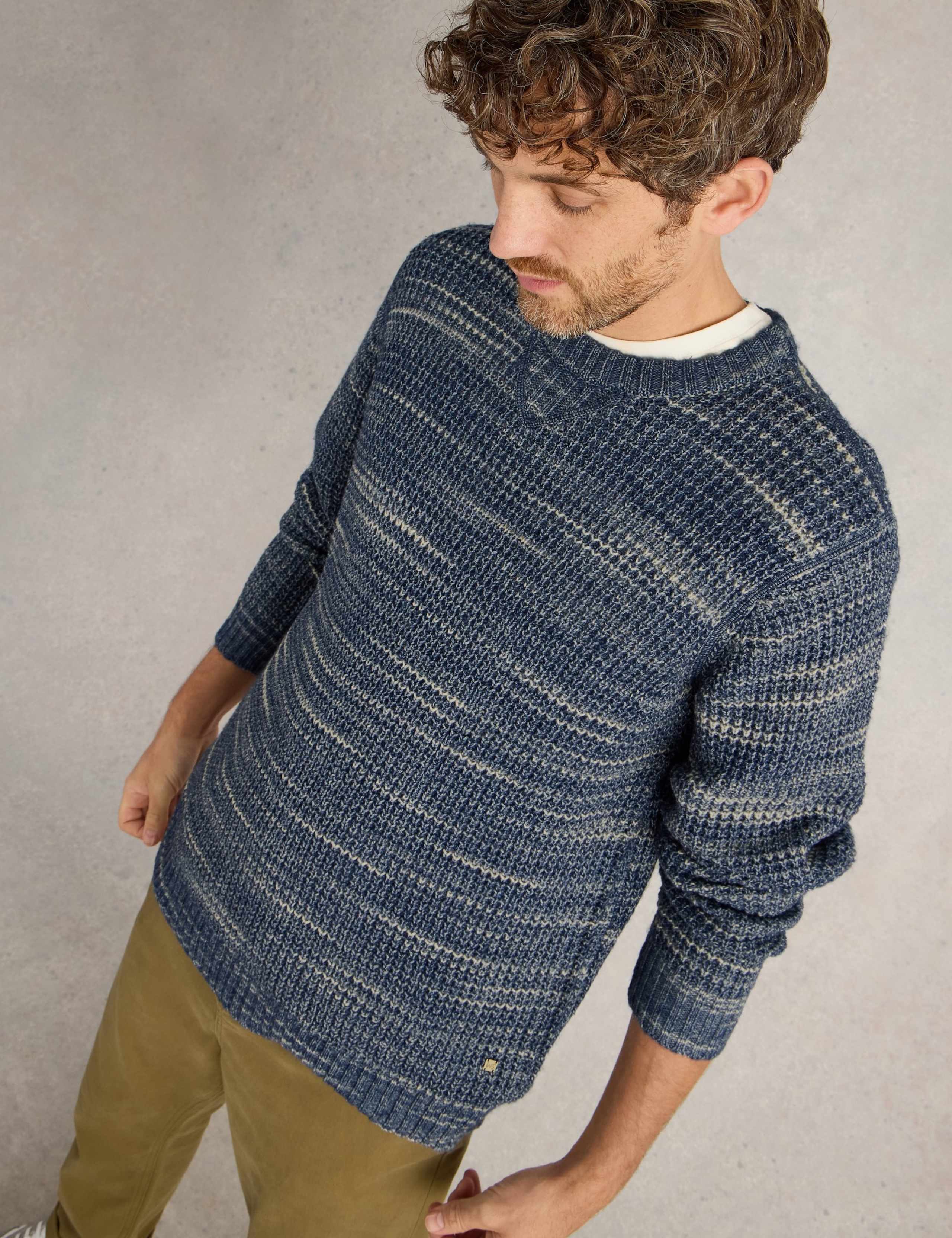 Cotton Rich Space Dye Jumper