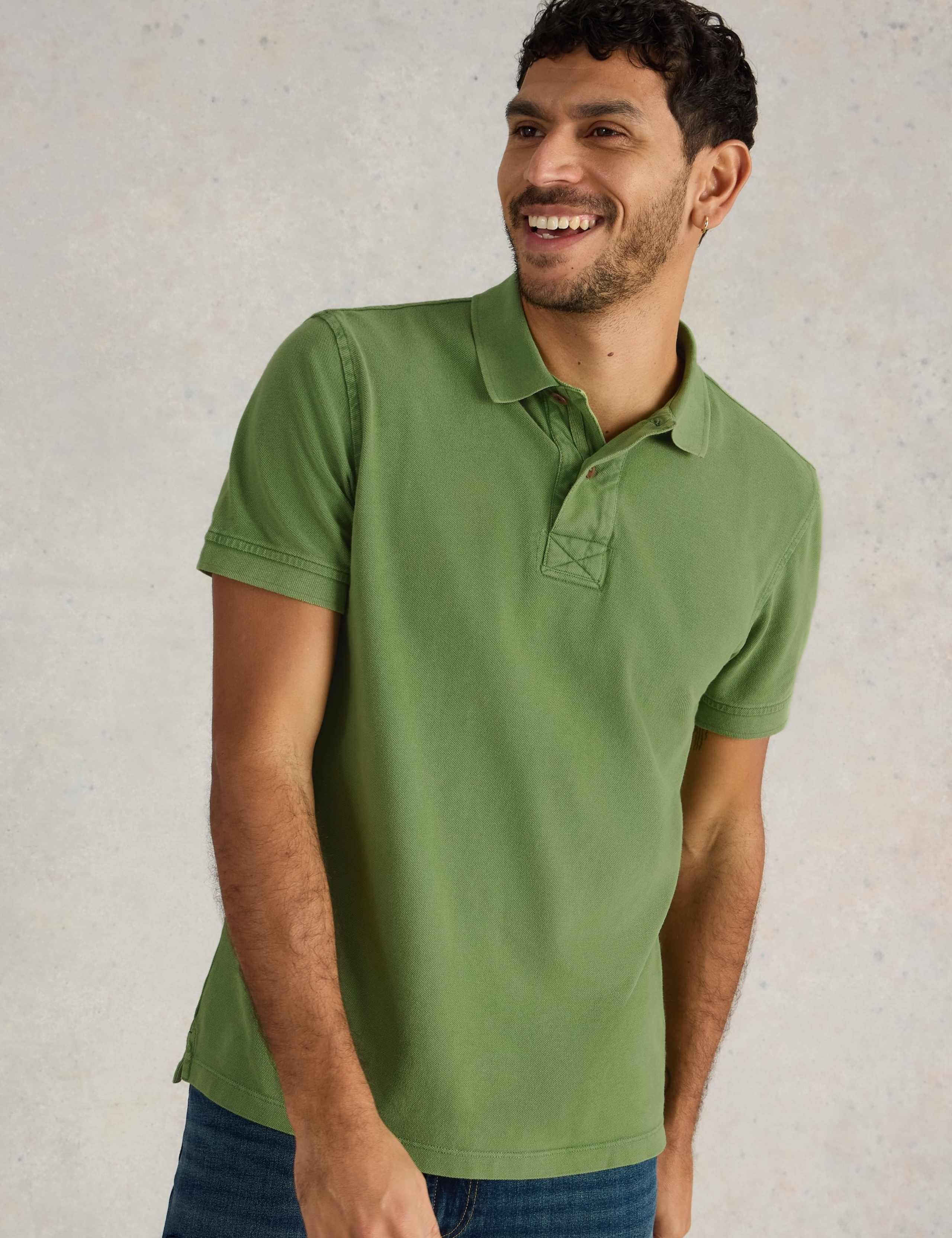 Pure Cotton Polo Shirt
