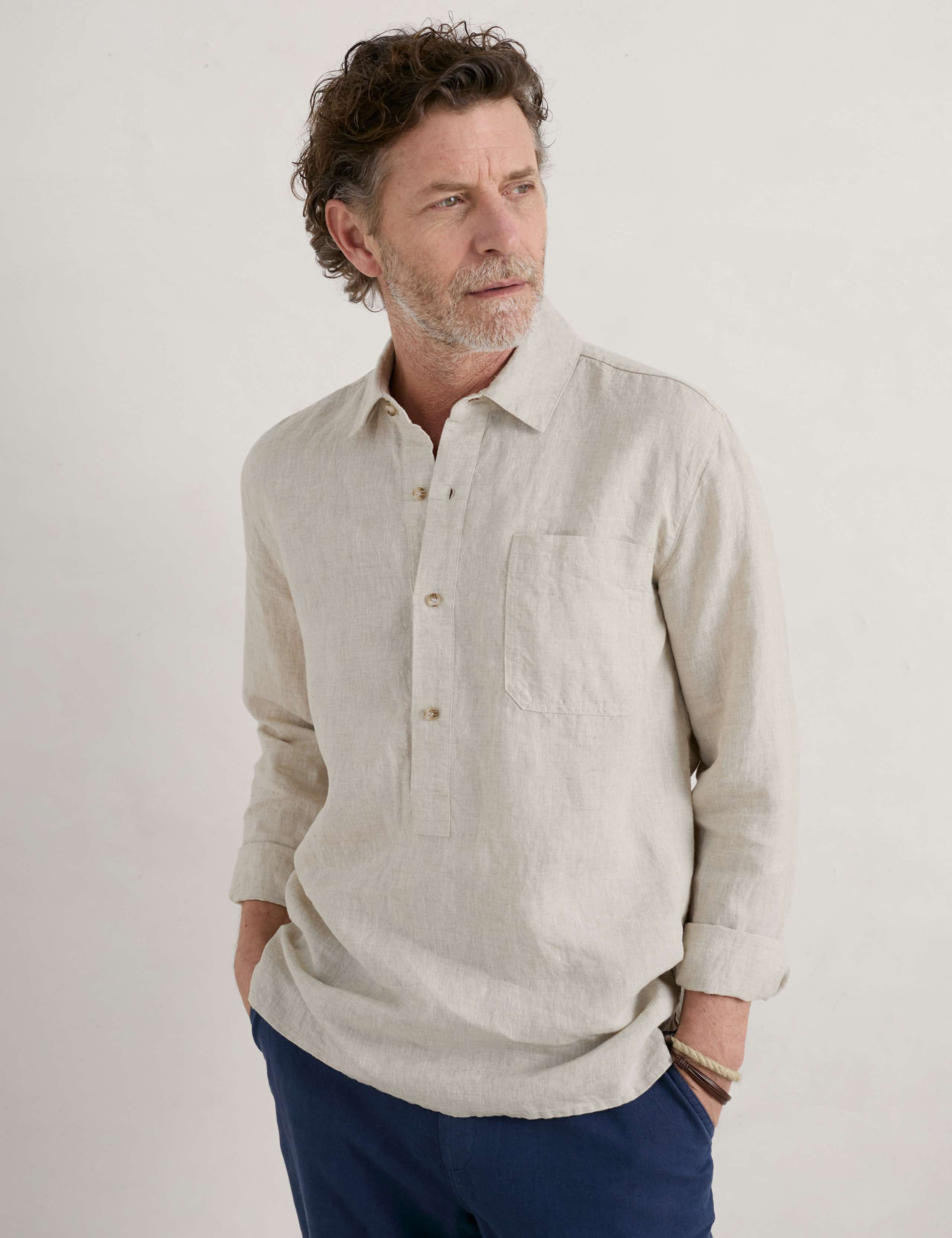 Pure Linen Overshirt