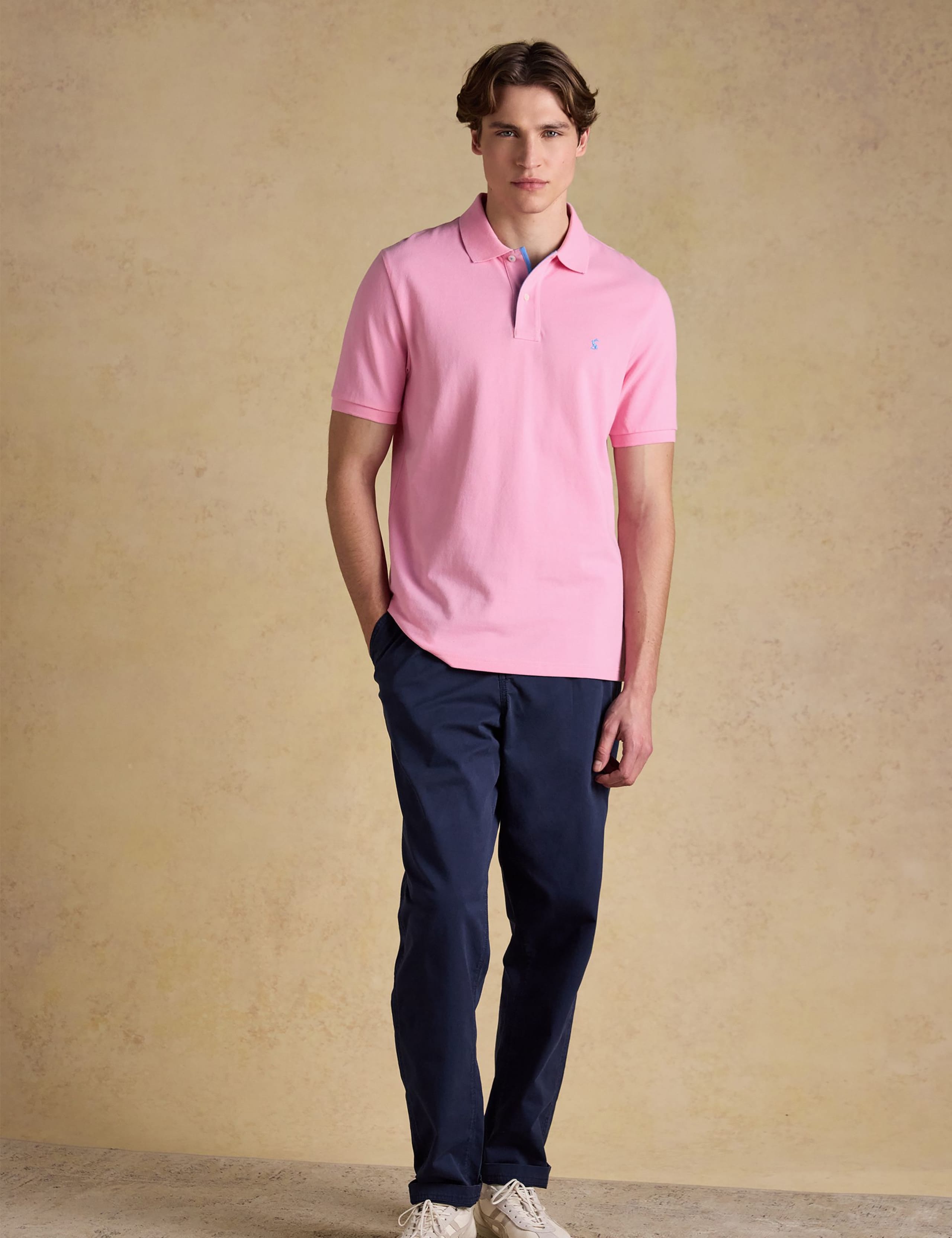 Pure Cotton Pique Polo Shirt