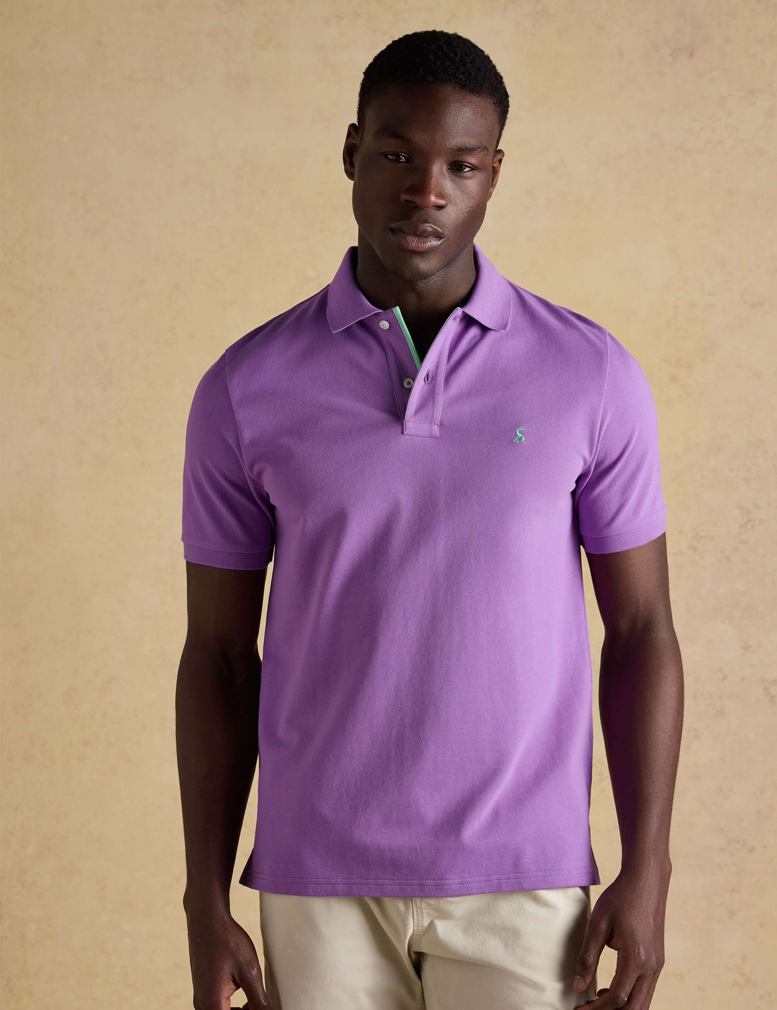 Pure Cotton Pique Polo Shirt