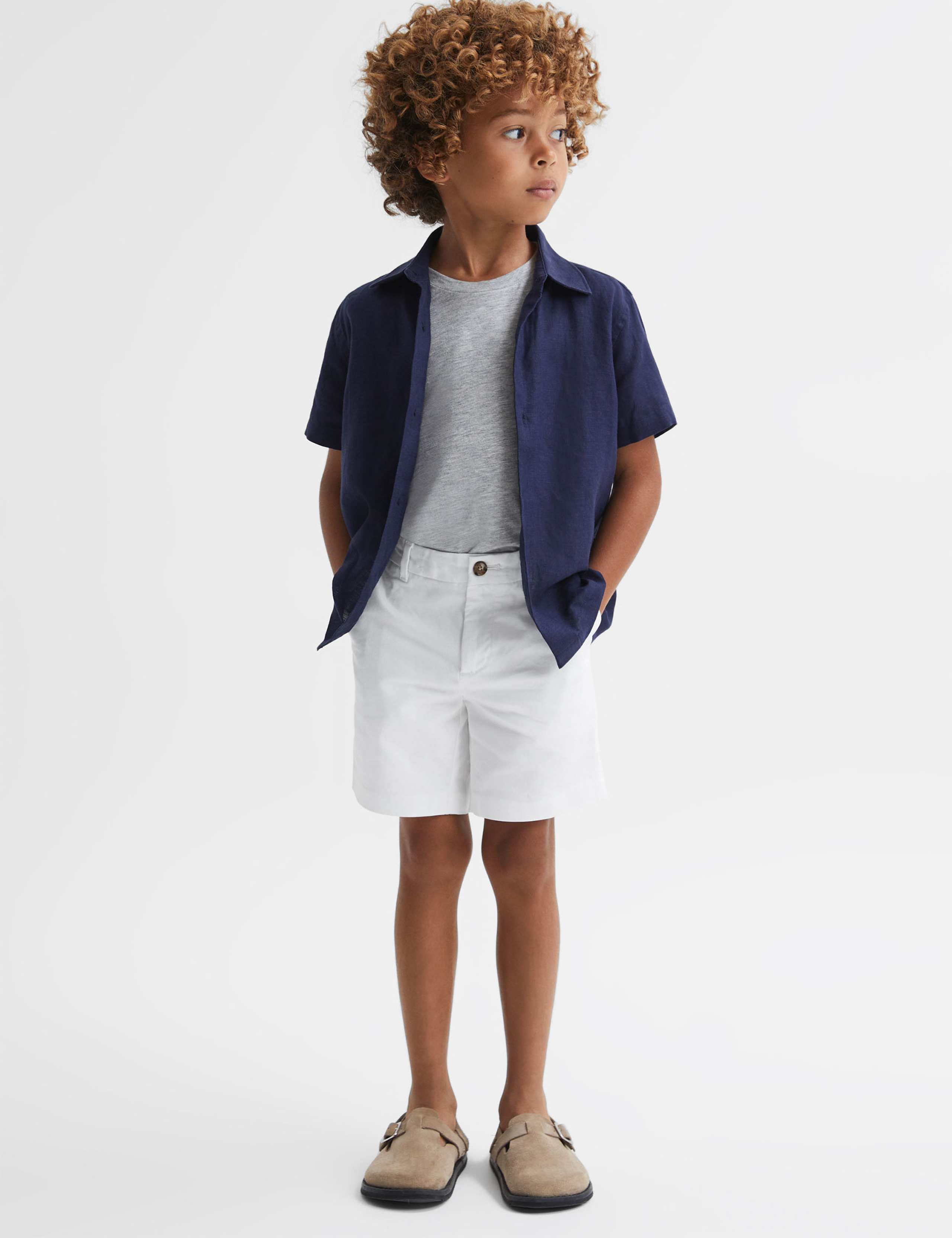 Cotton Rich Chino Shorts (3-14 Yrs)
