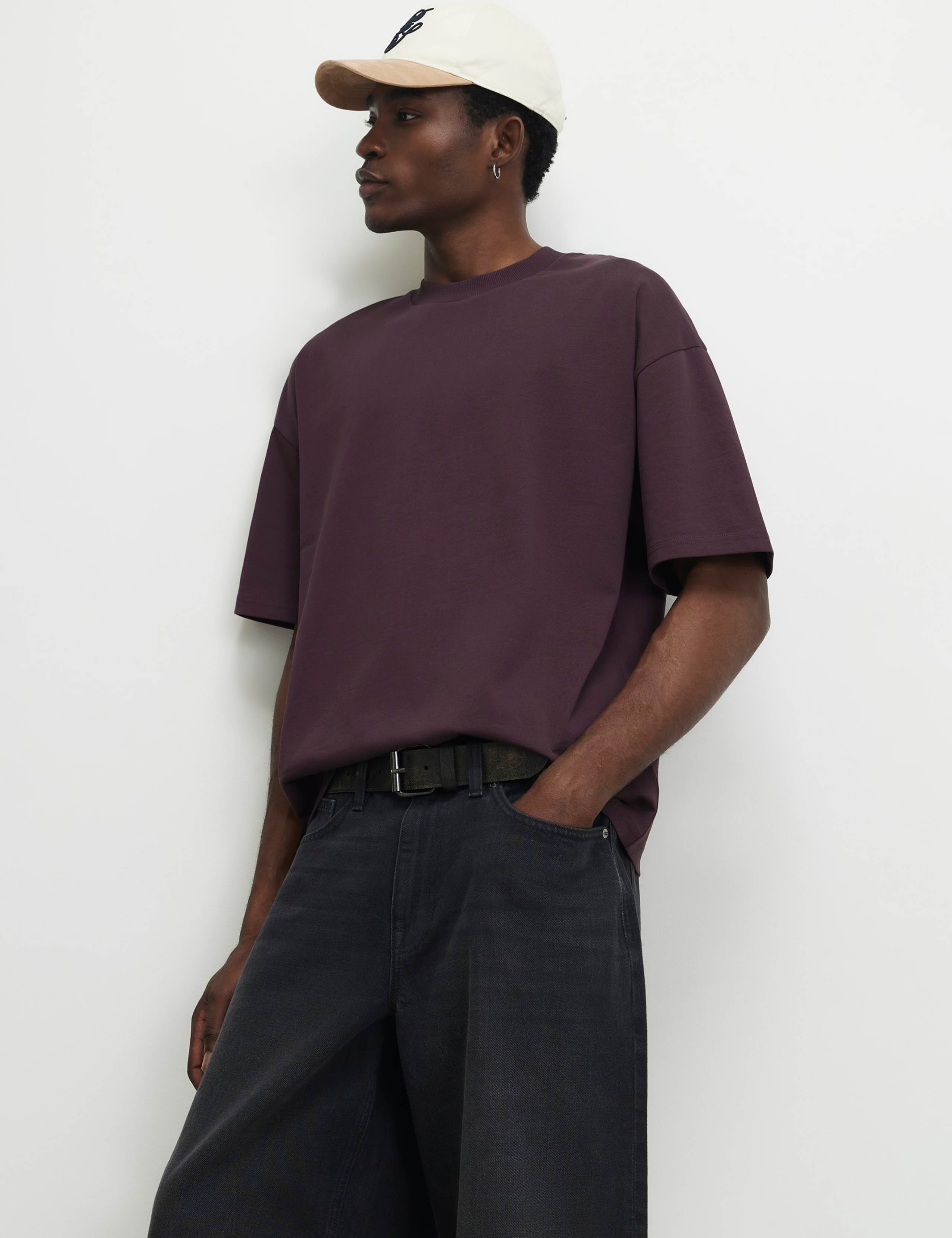 Oversized Pure Cotton Heavy Weight T-Shirt