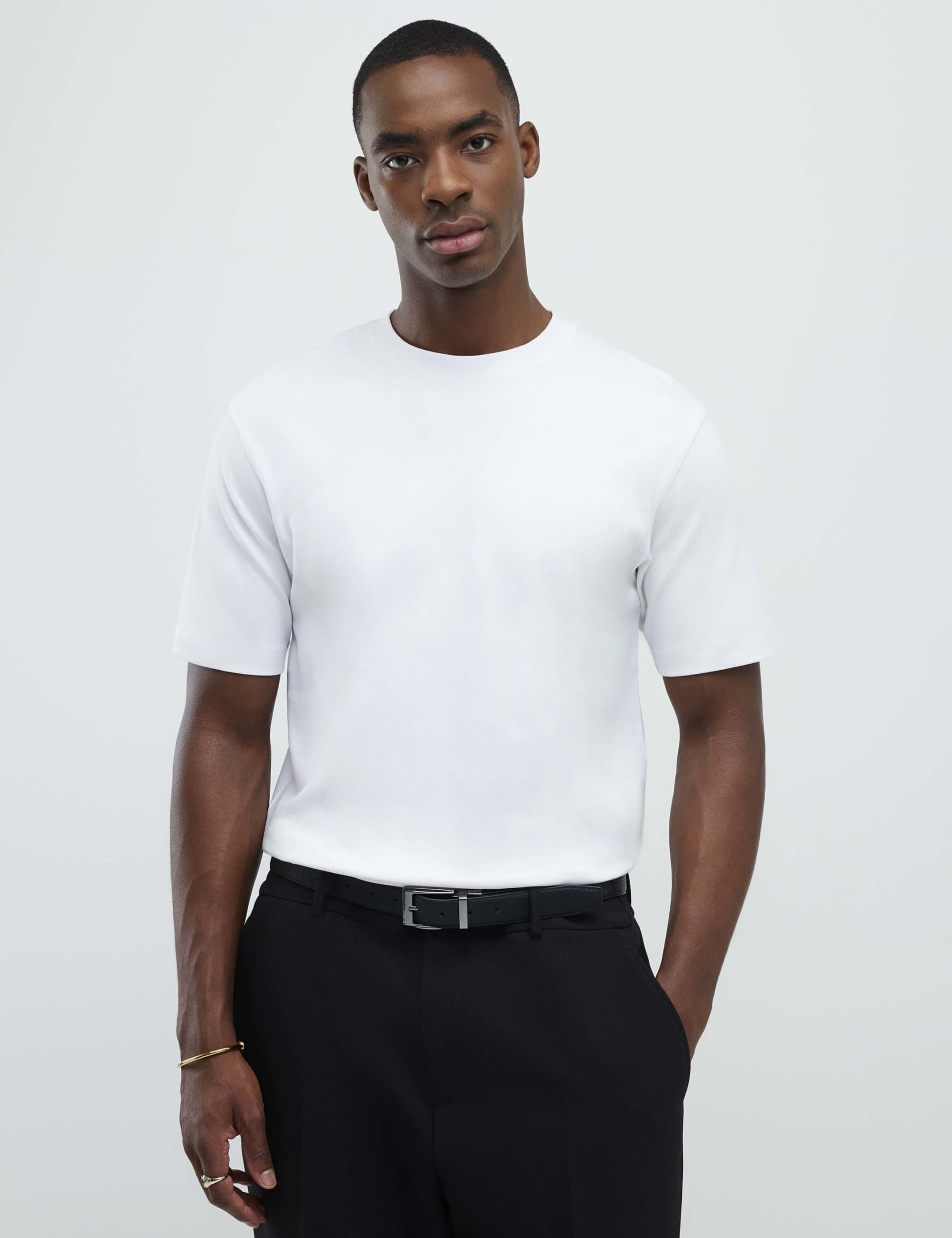 Slim Fit Pure Cotton T-Shirt