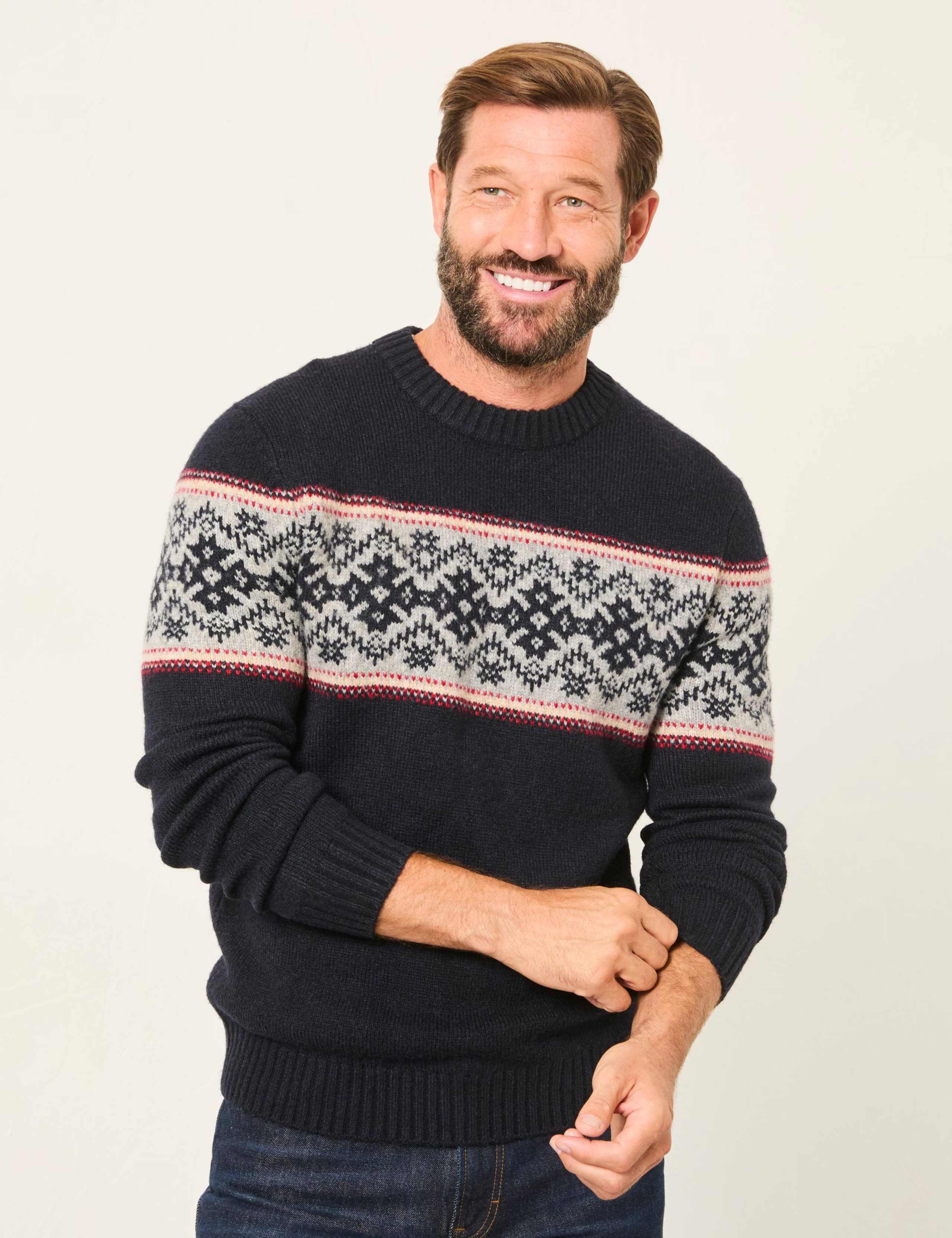 Fair Isle Crew Neck Jumper