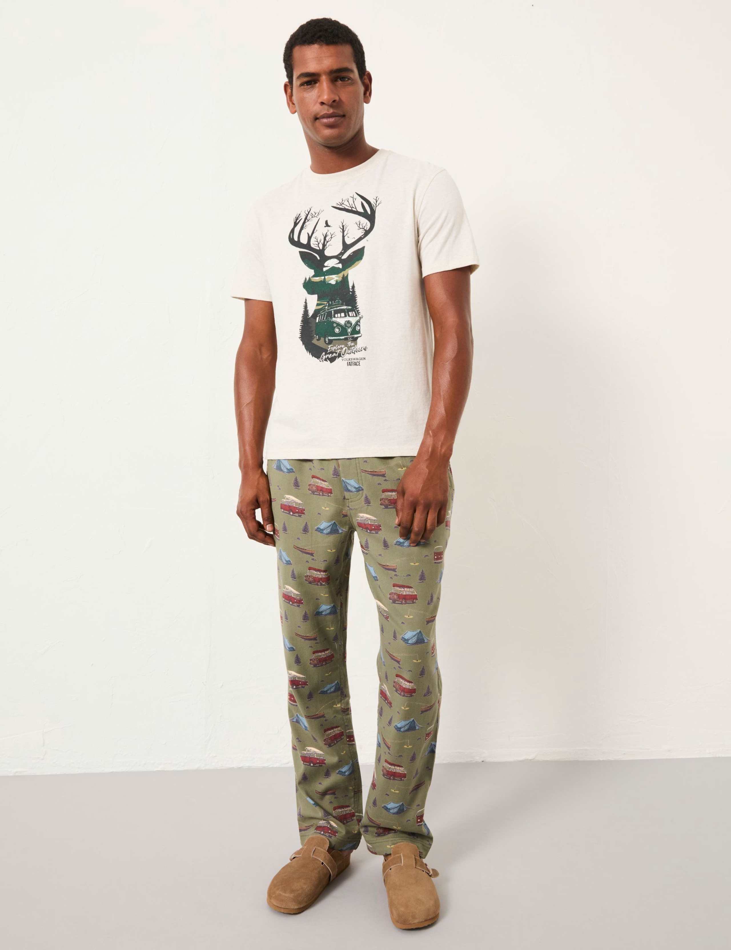 Pure Cotton Camper Van Pyjama Bottoms