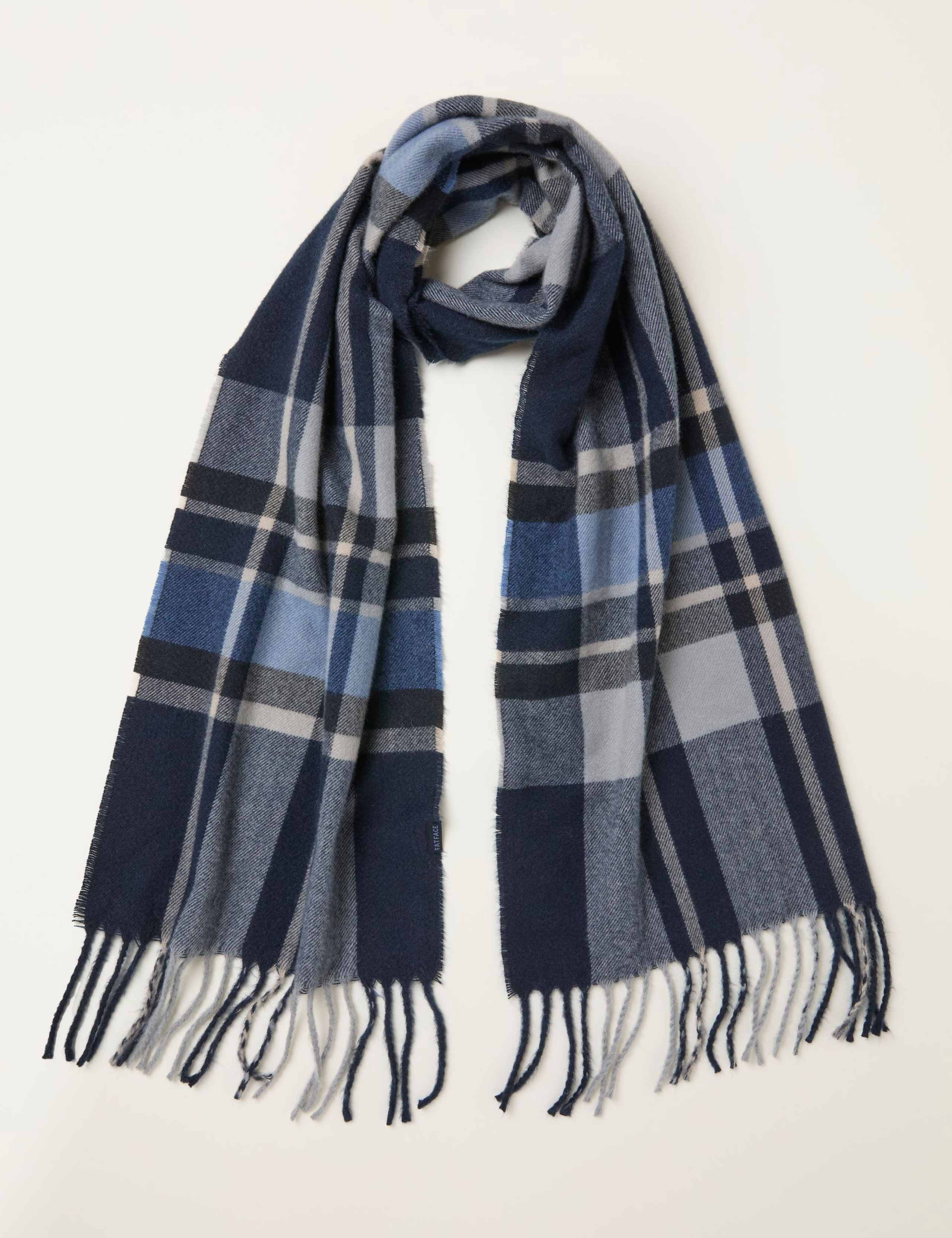Checked Scarf
