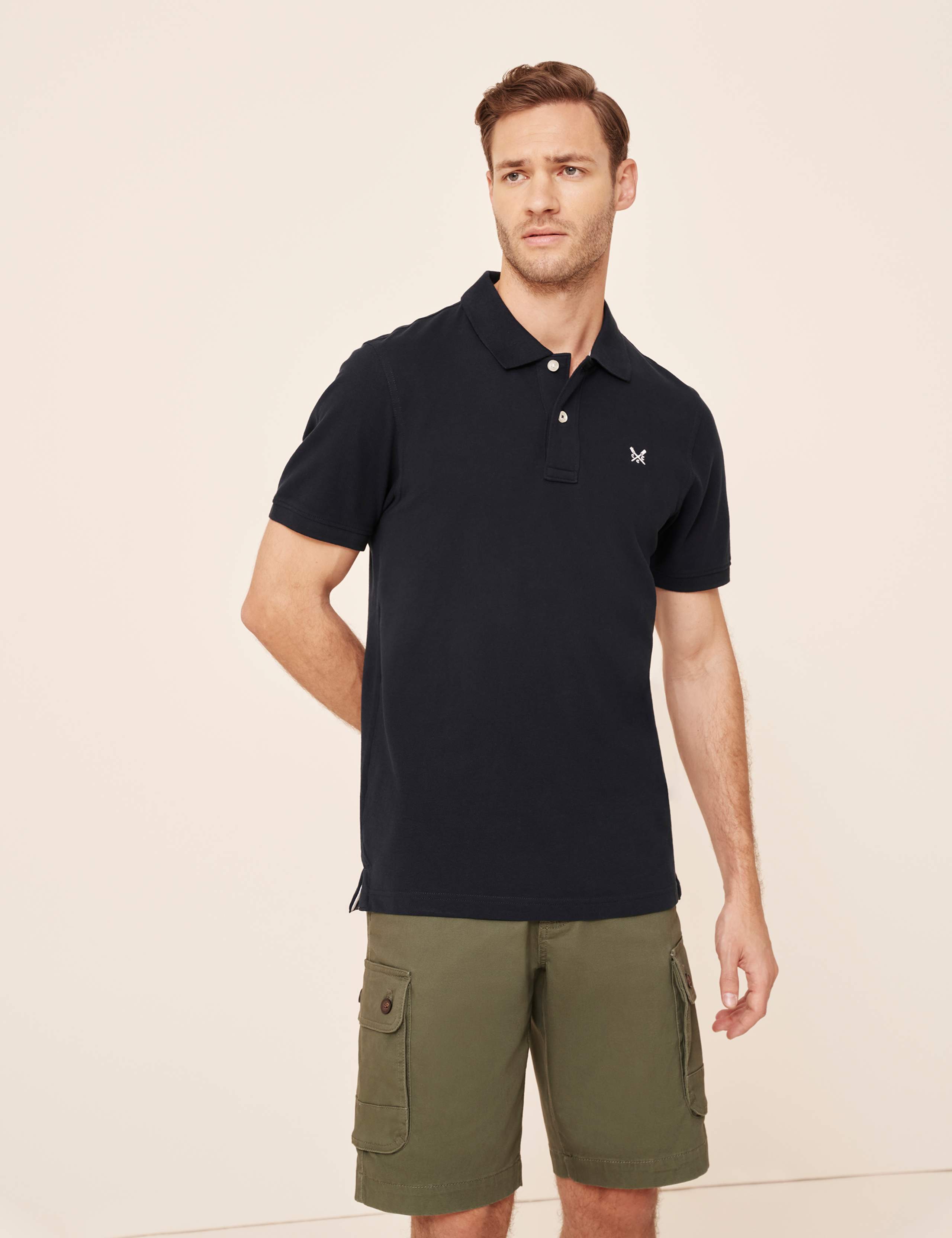 Pure Cotton Pique Polo Shirt