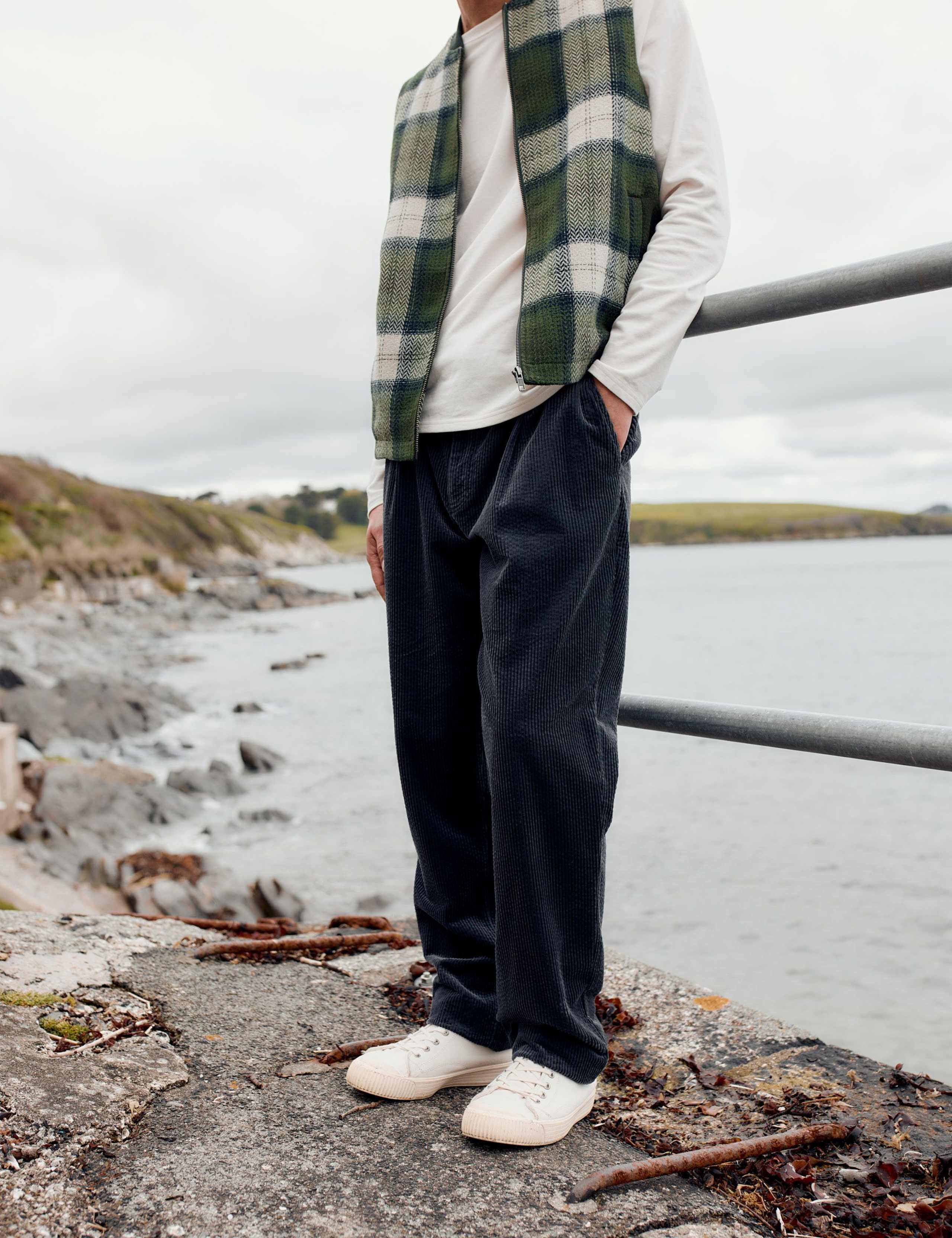 Cotton Corduroy Trousers