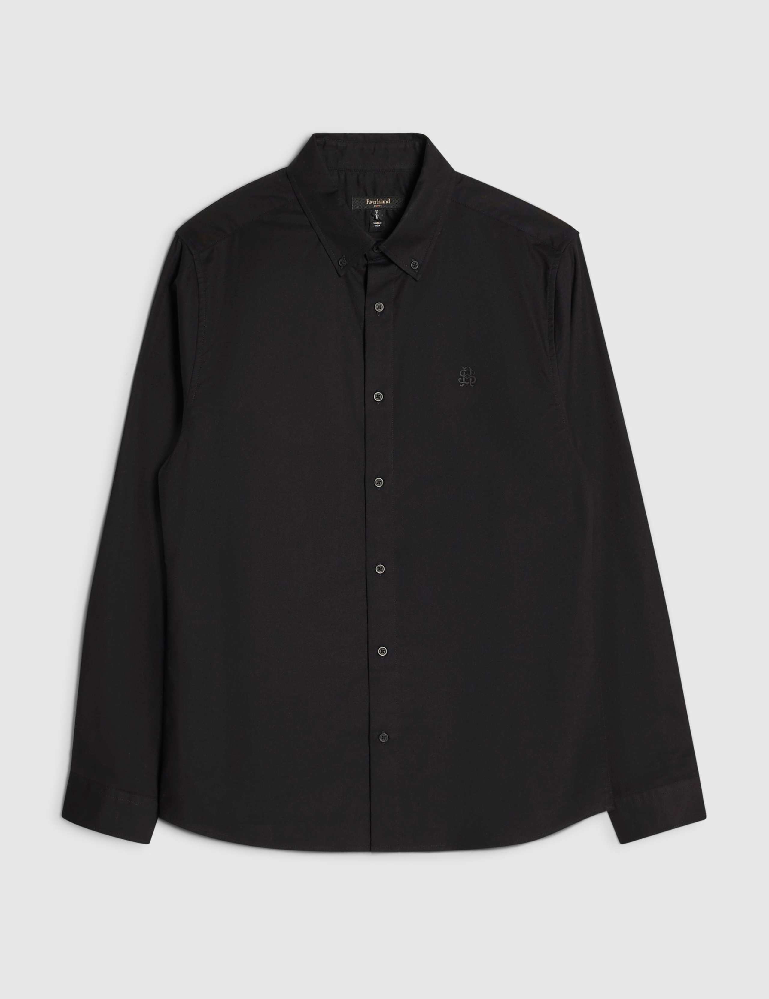 Slim Fit Cotton Rich Oxford Shirt