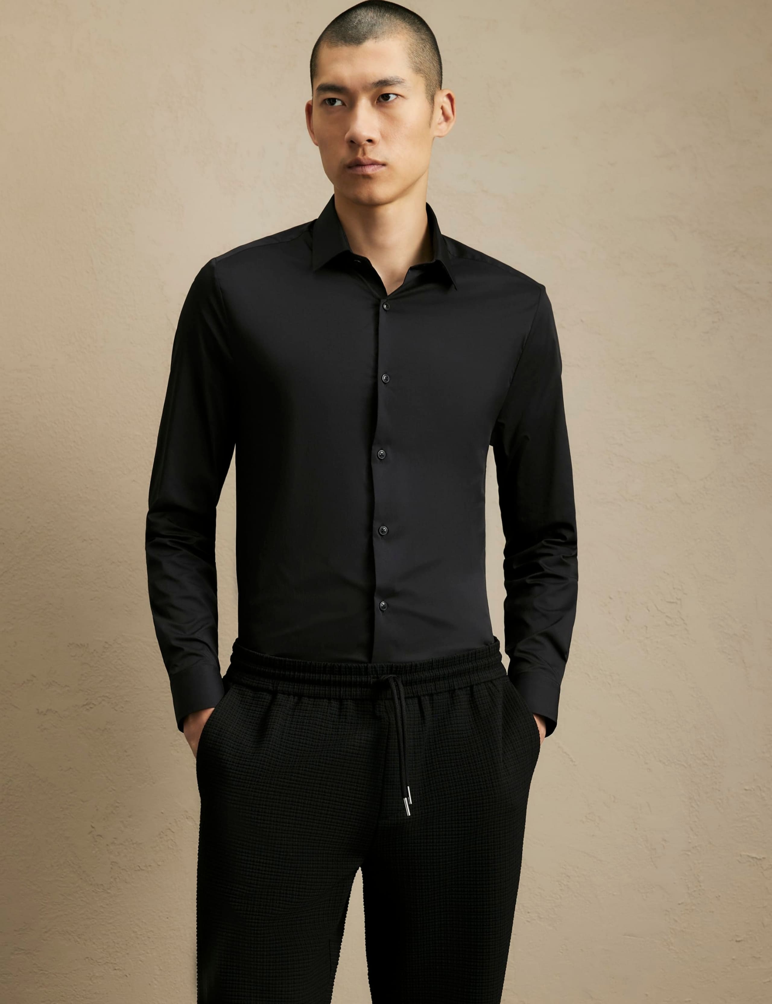 Muscle Fit Stretch Shirt